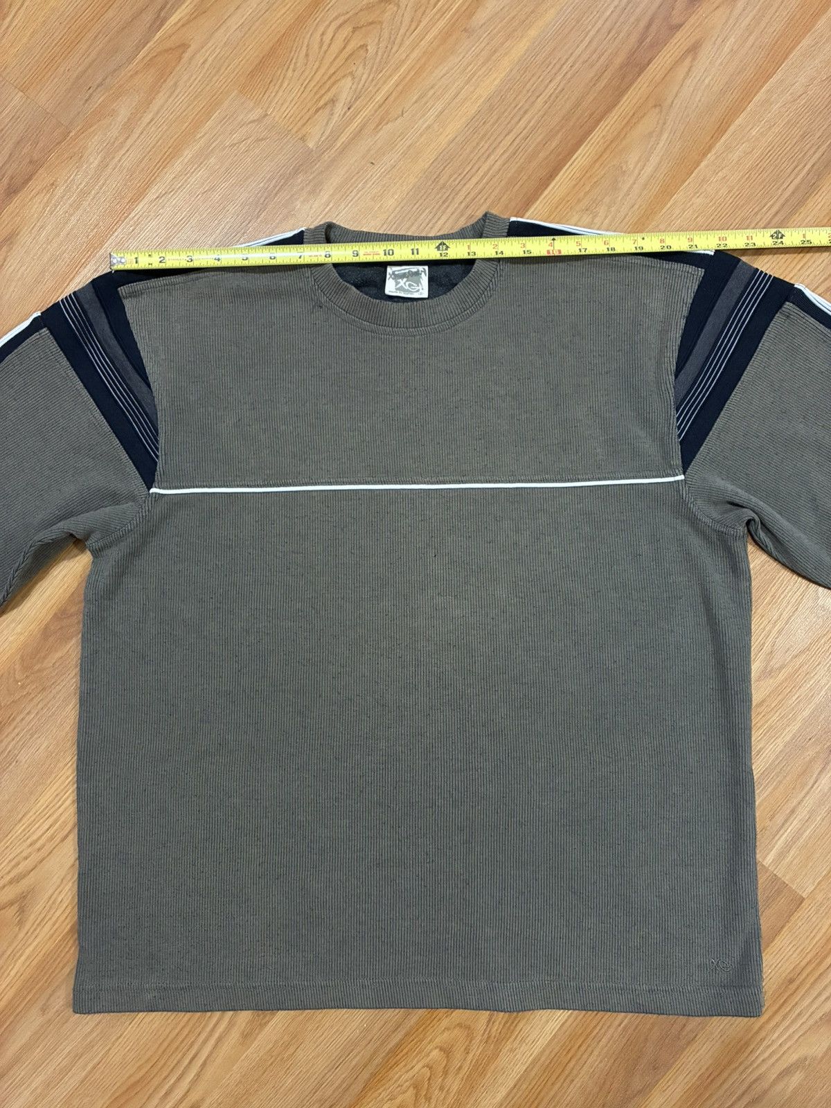 Point Zero Sz L Xtreme Gear Ribbed Crewneck Long Sleeve Shirt Fleece XG Size US L / EU 52-54 / 3 - 11 Thumbnail