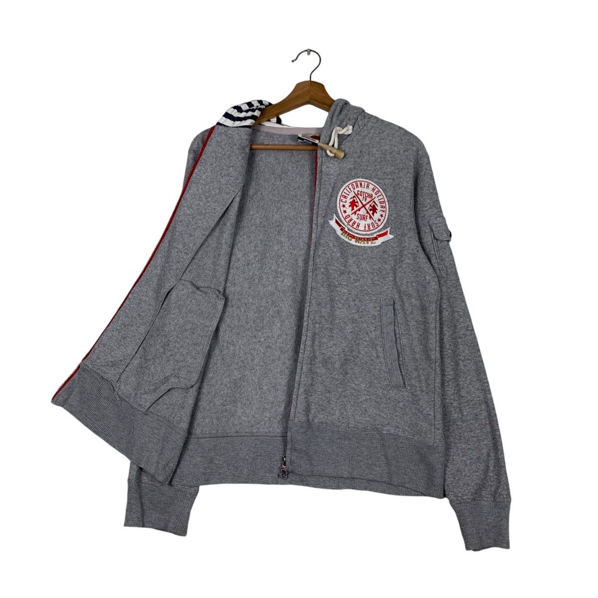 Gotcha GOTCHA Surf Hard Big Wave California Hoodies #1295-C58 Size US M / EU 48-50 / 2 - 11 Thumbnail