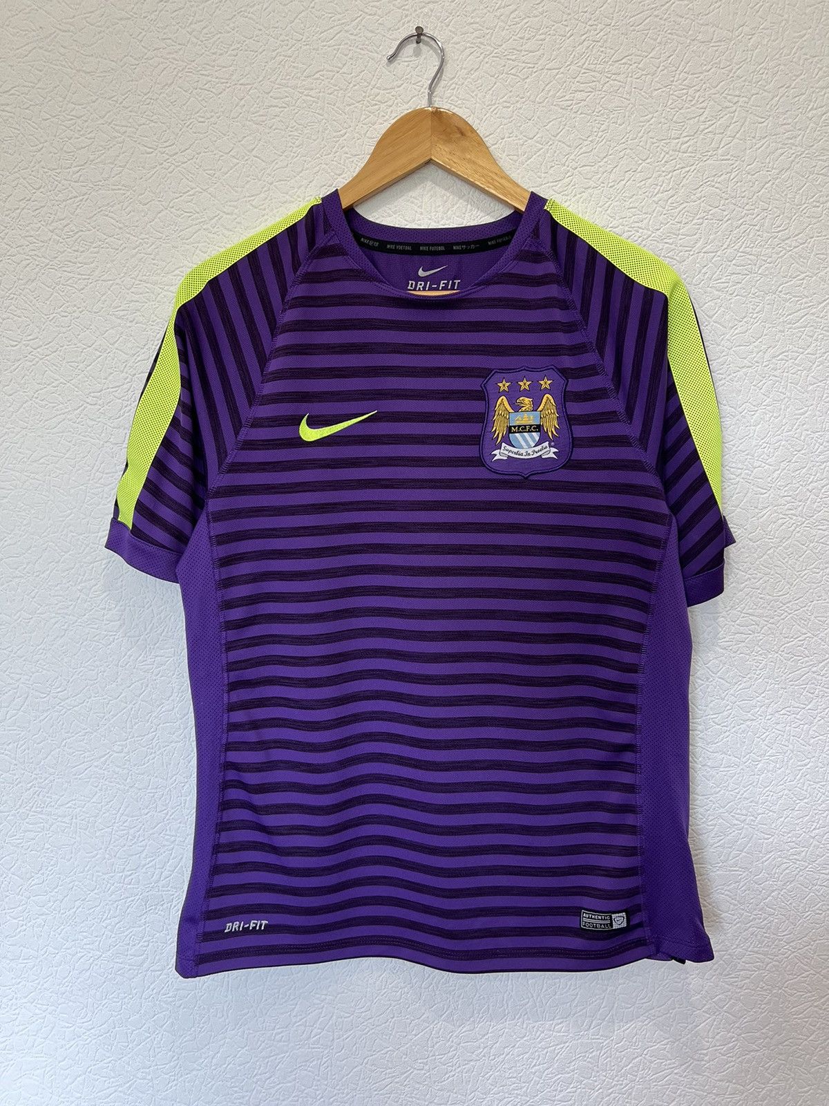 Nike Nike Manchester City Training Kit Soccer Jersey Size US M / EU 48-50 / 2 - 1 Thumbnail