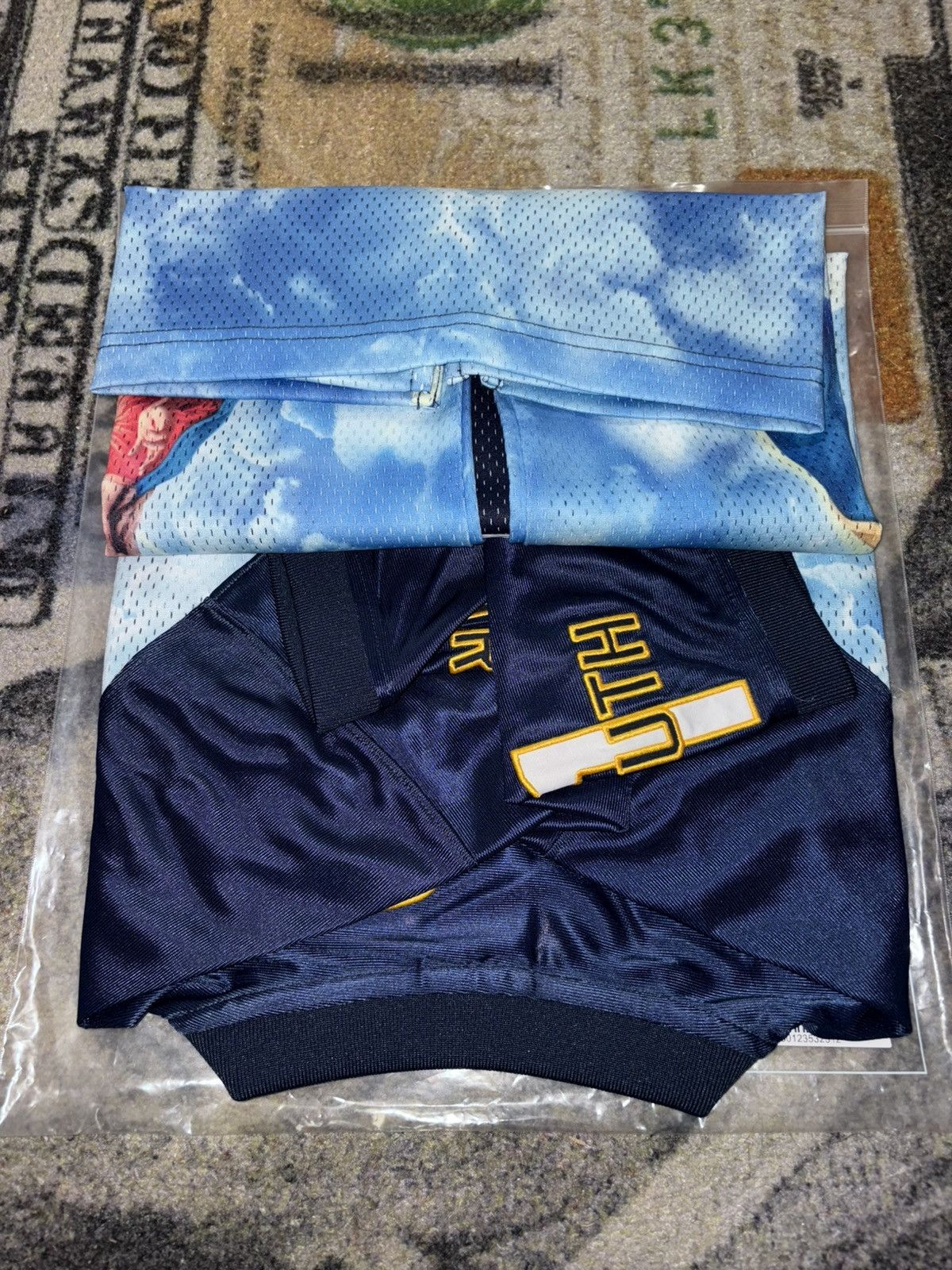 Palace Palace 1 Truth Jersey Navy Size US XL / EU 56 / 4 - 3 Thumbnail