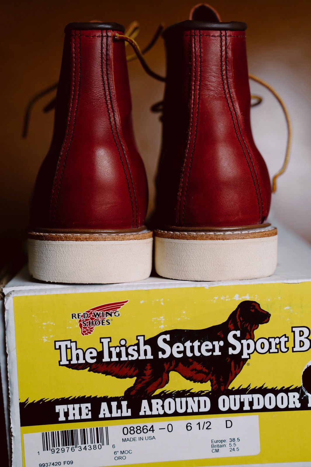 Red Wing Red Wing Moc Toe 8864 Size US 6.5 / EU 39-40 - 4 Thumbnail