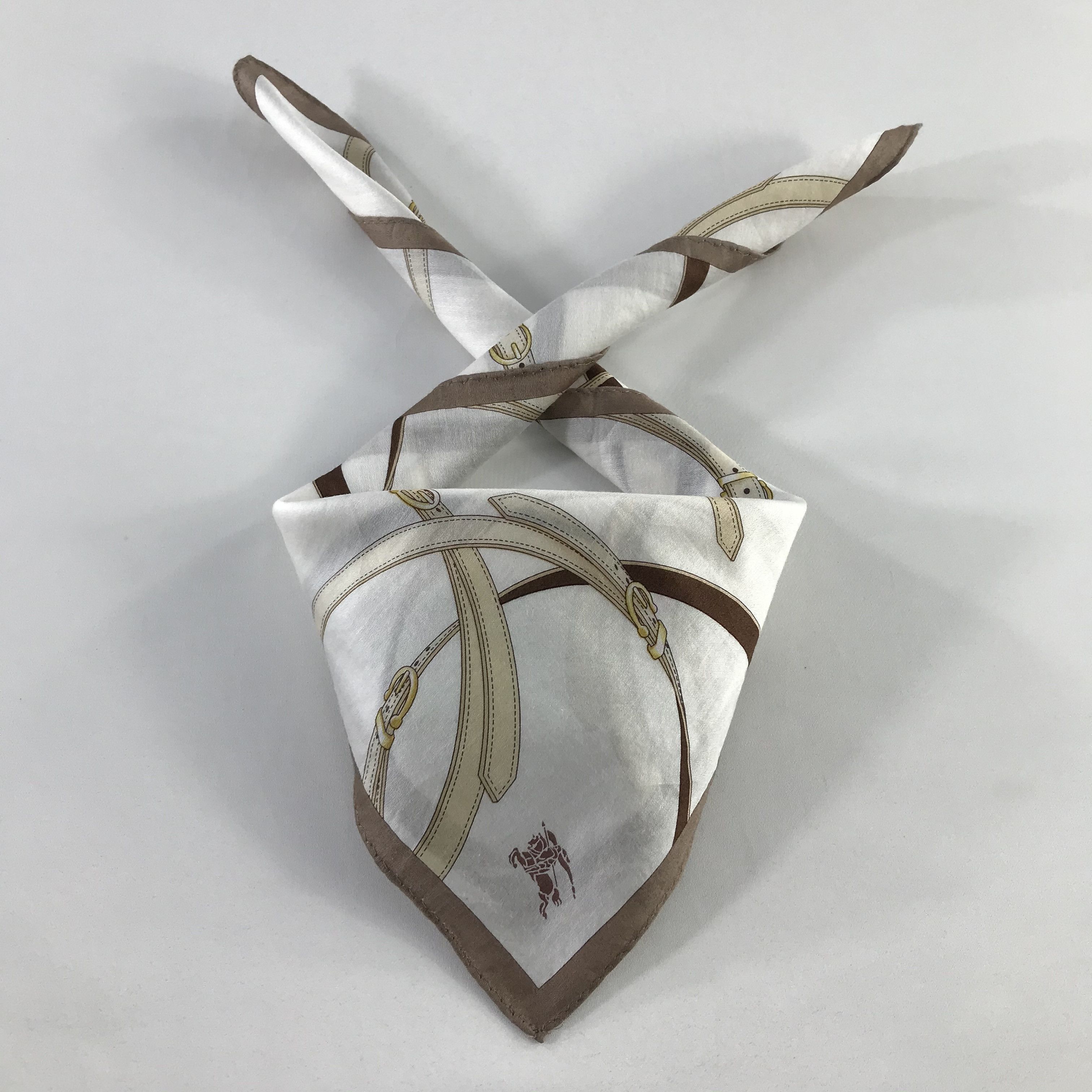 Burberry × Vintage Burberry Bandana / Handkerchief / Neckerchief - S950 Size ONE SIZE - 3 Thumbnail