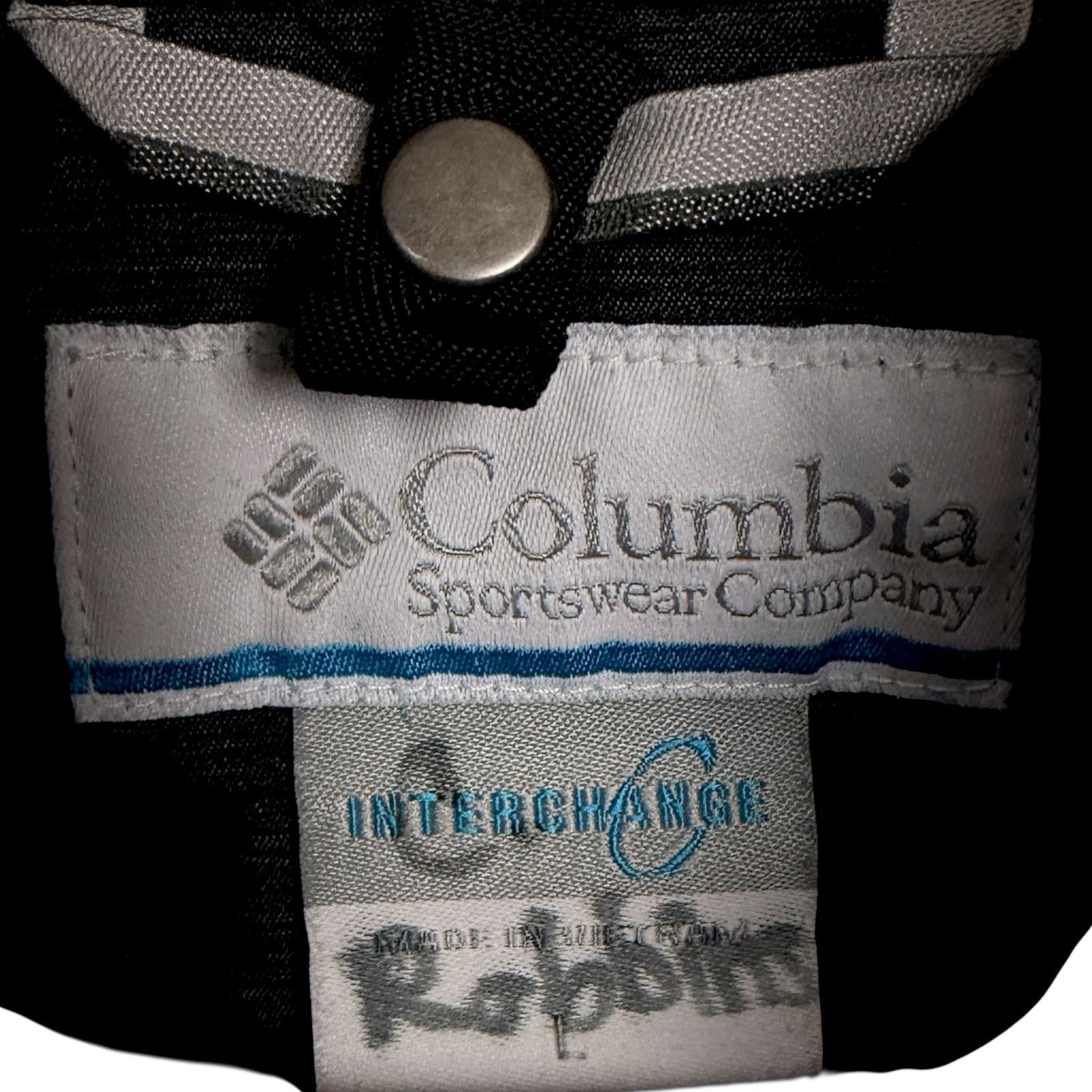 Columbia Columbia Men's Dark Gray Interchange Jacket Shell Outdoors L Size US L / EU 52-54 / 3 - 6 Thumbnail