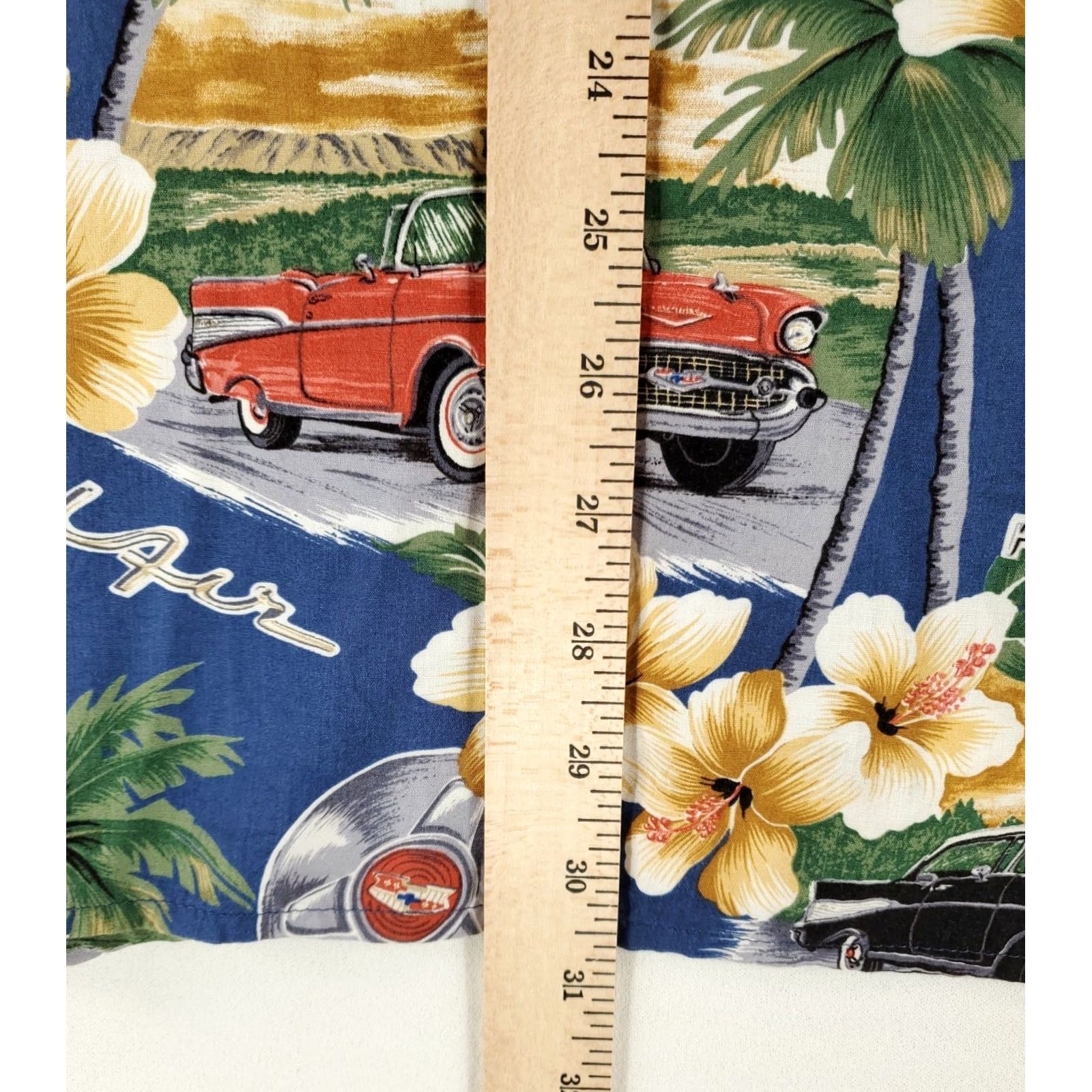 Reyn Spooner Reyn Spooner American Classics Chevrolet Hawaiian Shirt Mens XXL Multicolor Short Sleeve Men 2XL Size US XXL / EU 58 / 5 - 5 Thumbnail