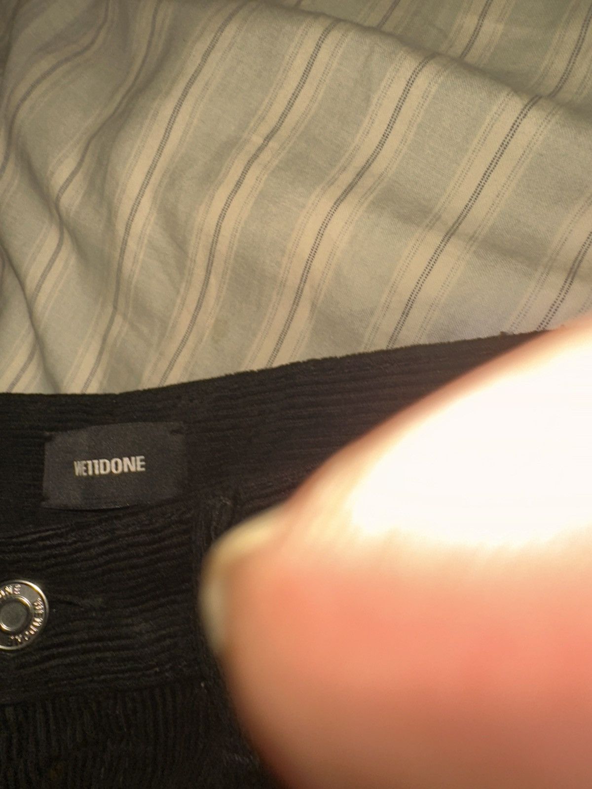 WE11DONE We11done Faded Corduroy Trousers Size US 30 / EU 46 - 5 Thumbnail