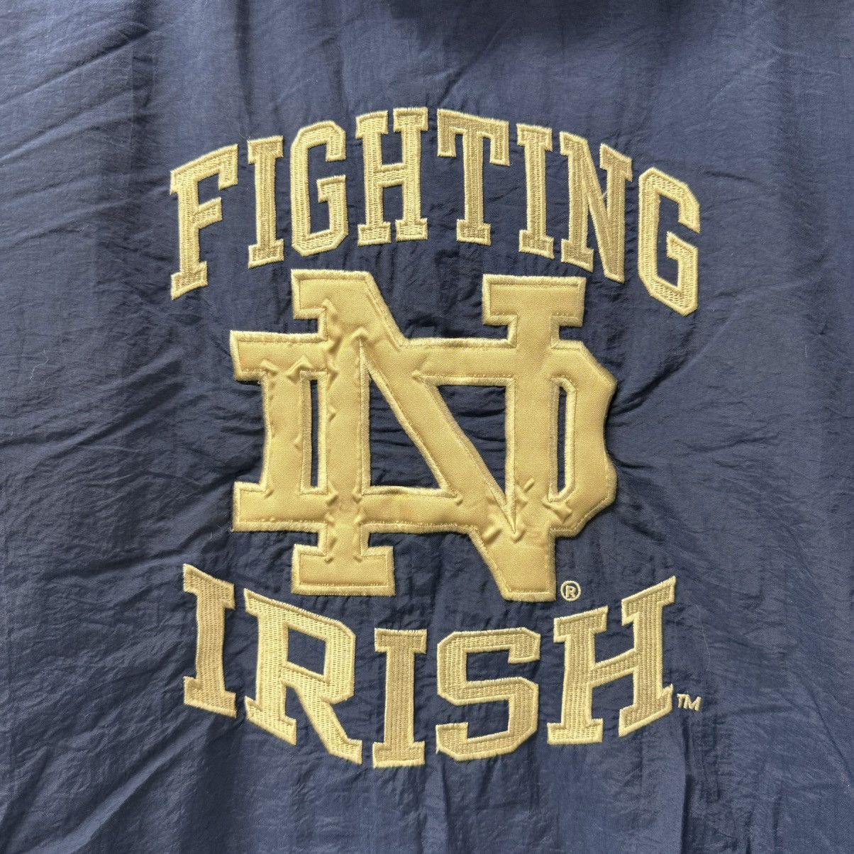 NCAA × Starter × Vintage RARE Vintage 90s Notre Dame Starter Jacket Size US XXL / EU 58 / 5 - 14 Thumbnail