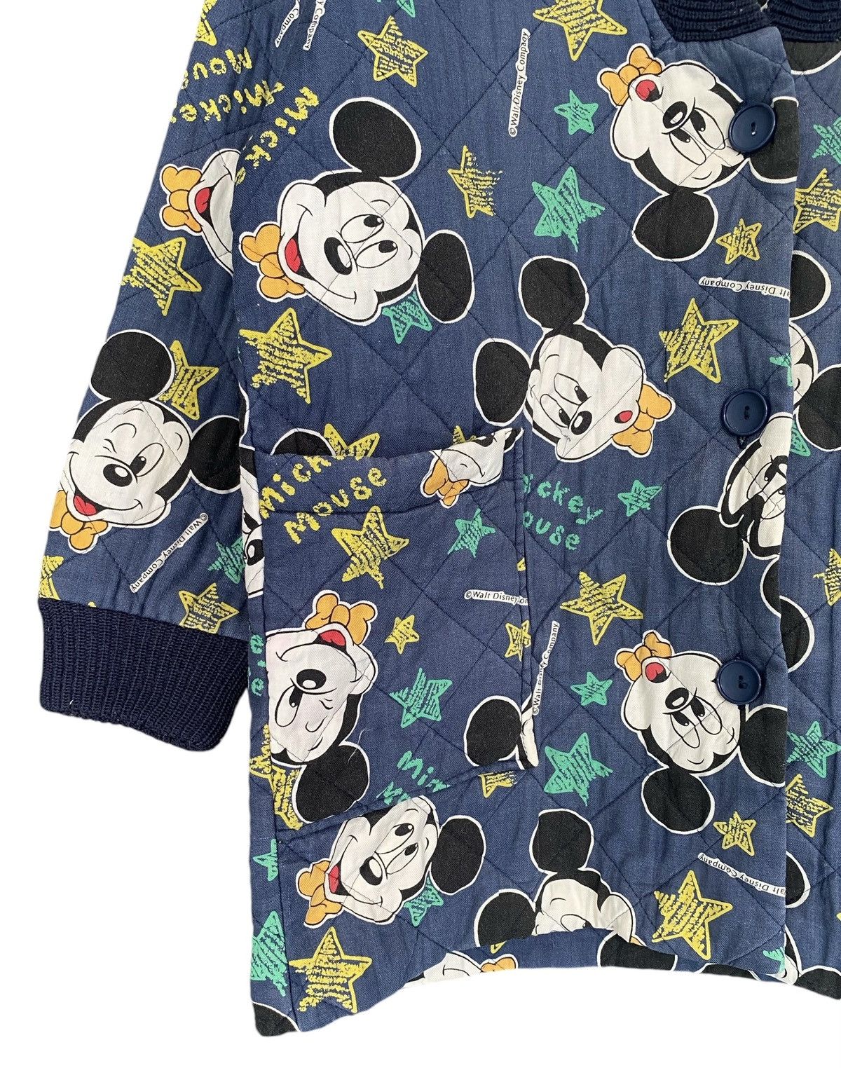 Cartoon Network Vintage ERNY Walt Disney Cartoon Quitlted Cardigan Size US M / EU 48-50 / 2 - 9 Thumbnail