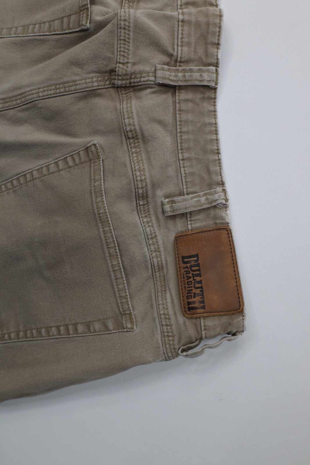 Duluth Trading Company Duluth Trading Co Canvas Flex Fire Hose Wide Leg Pants Size US 36 / EU 52 - 13 Thumbnail