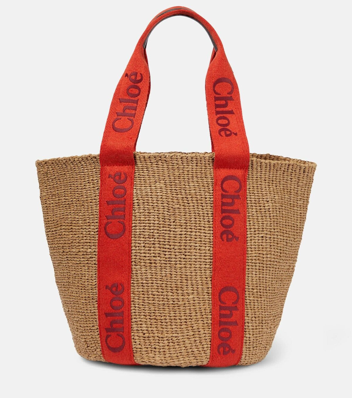 o1loc1c10226 Size: OS / Woody Basket Bag in Tawny Orange