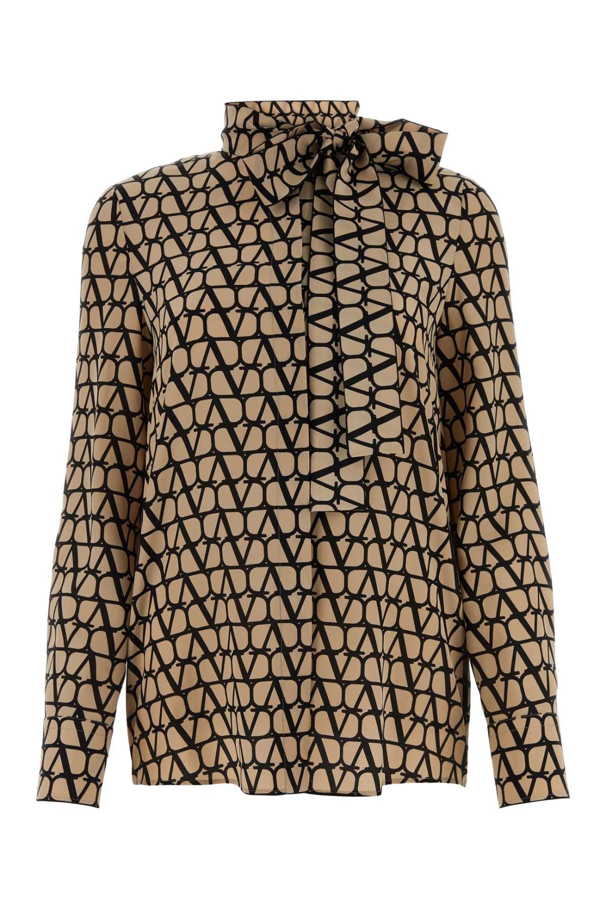 image of Valentino Garavani Camicia in Printed, Women's (Size Small)