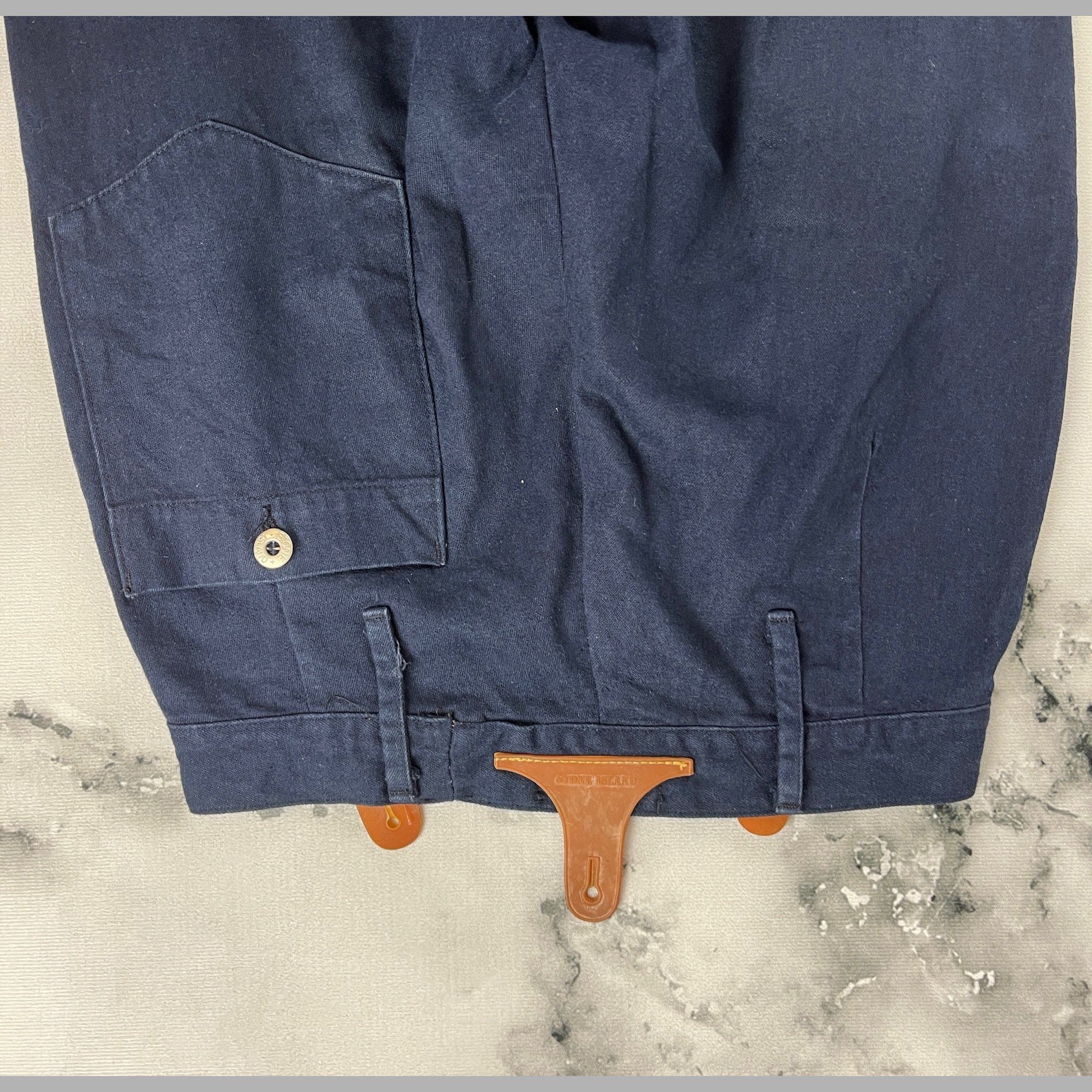 Stone Island Pantaloni Stone Island Cotone Pesante Attacchi 1989 – 46 IT Size US 32 / EU 48 - 8 Thumbnail