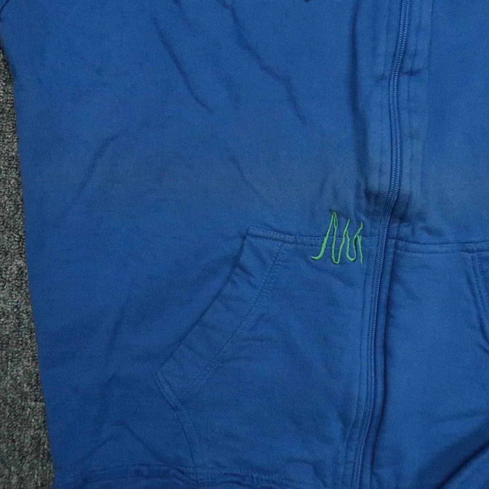 Mammut Mammut Hoodie Mens Large Blue Urban Ascent Full Zip Pockets Hooded Regular Fit Size US L / EU 52-54 / 3 - 5 Thumbnail