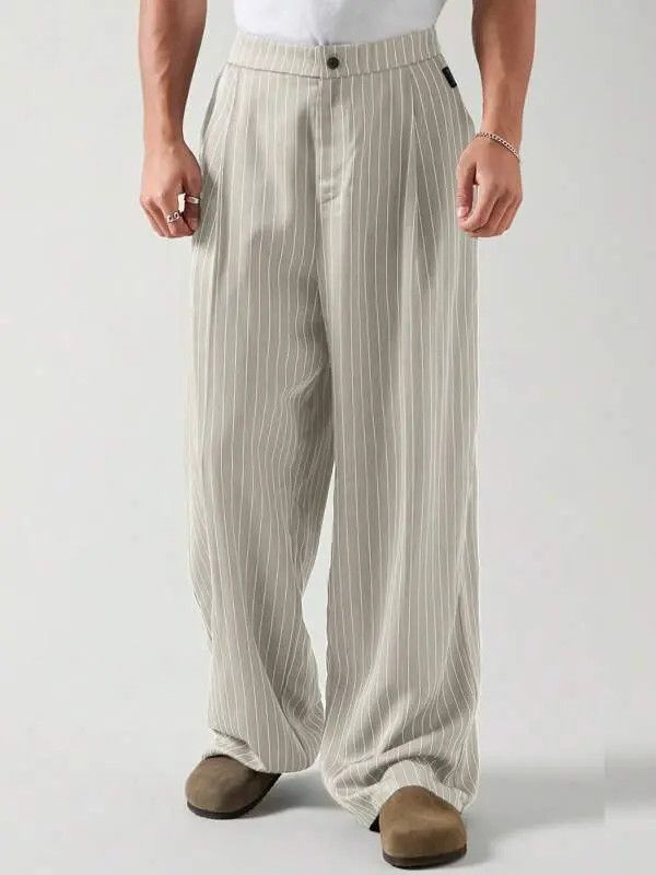Japanese Brand Komuro x Rika Vintage RETRO striped casual pants Size US 32 / EU 48 - 6 Thumbnail