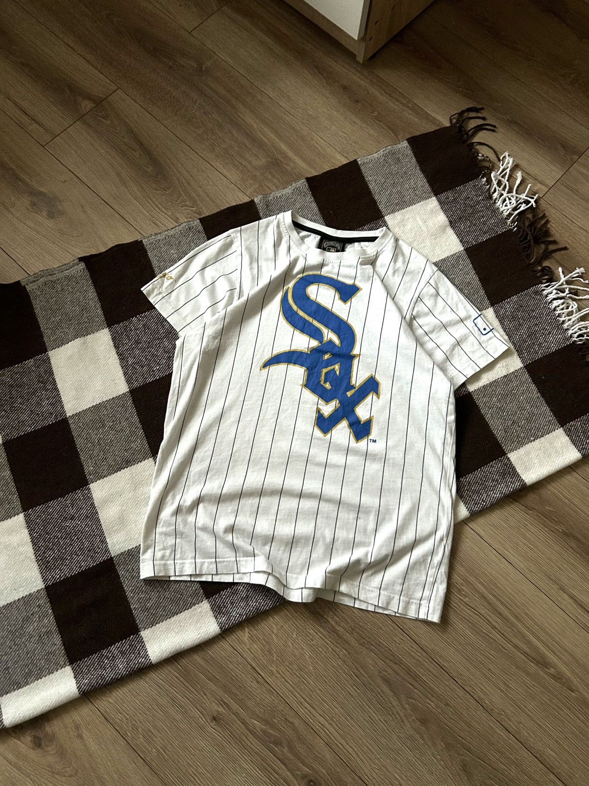 Majestic × Vintage Vintage Sox big logo shirt mens y2k Size US M / EU 48-50 / 2 - 1 Thumbnail