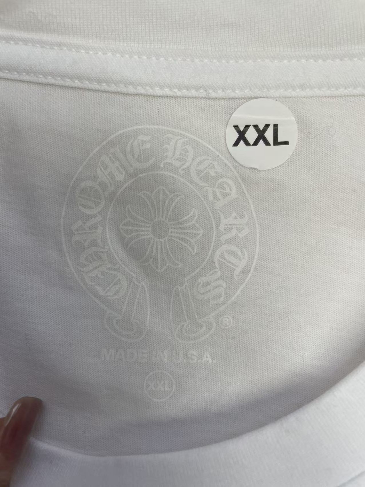 Chrome Hearts Chrome Hearts Classic Pink Horseshoe Long Sleeve T-shirt Size US XXL / EU 58 / 5 - 4 Thumbnail