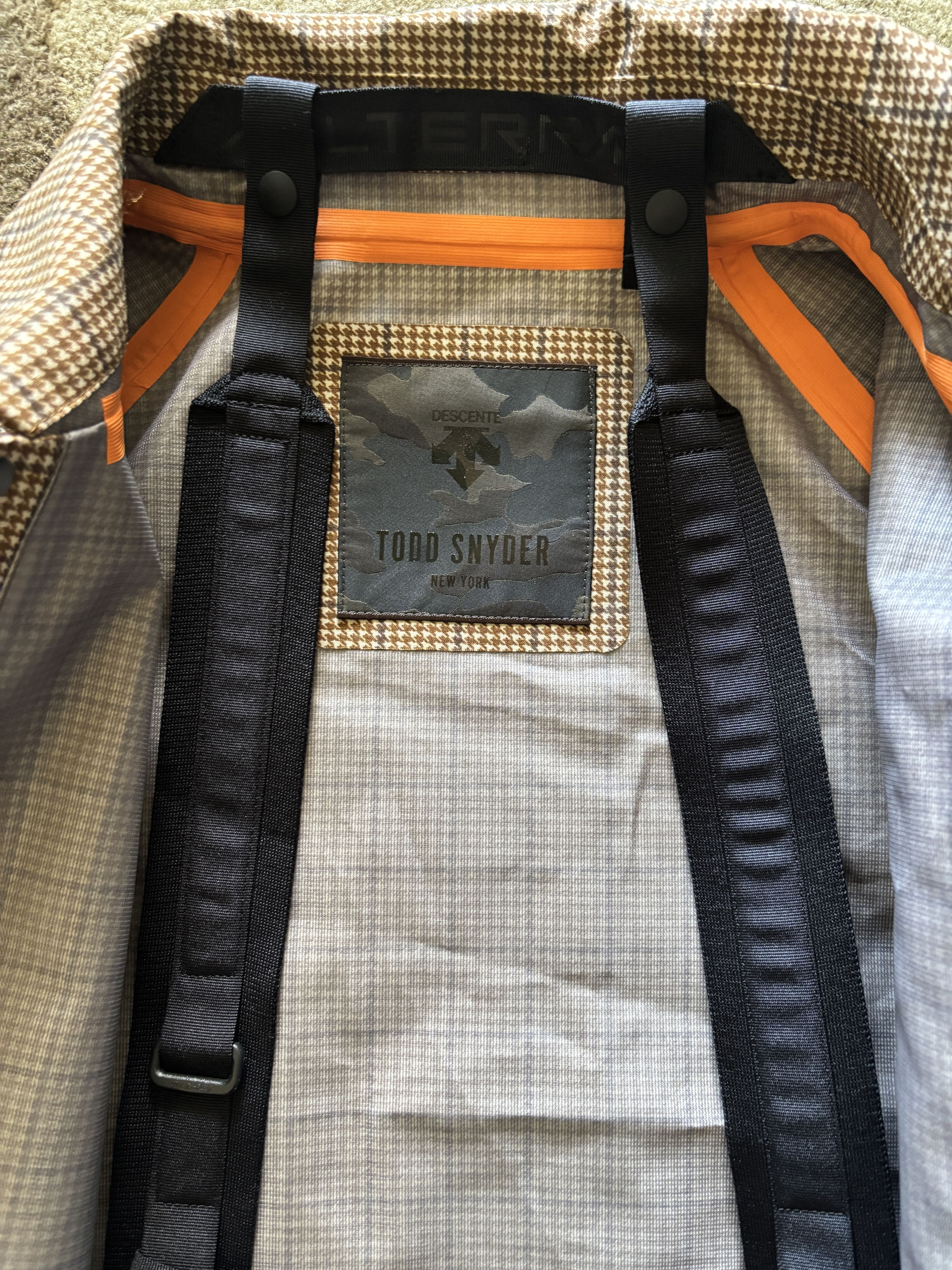 Todd Snyder Descente Allterrain x Todd Snyder Bal Collar Check Coat Size US XL / EU 56 / 4 - 5 Thumbnail