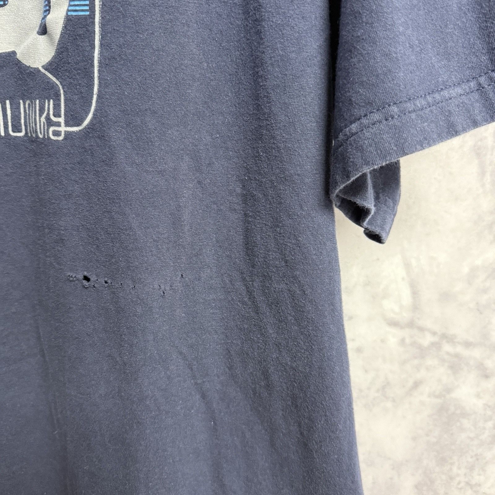 Vintage Drunknmunky T Shirt Mens XL 22x28 Blue Y2K Rap Hip Hop Skate Size US XL / EU 56 / 4 - 5 Thumbnail