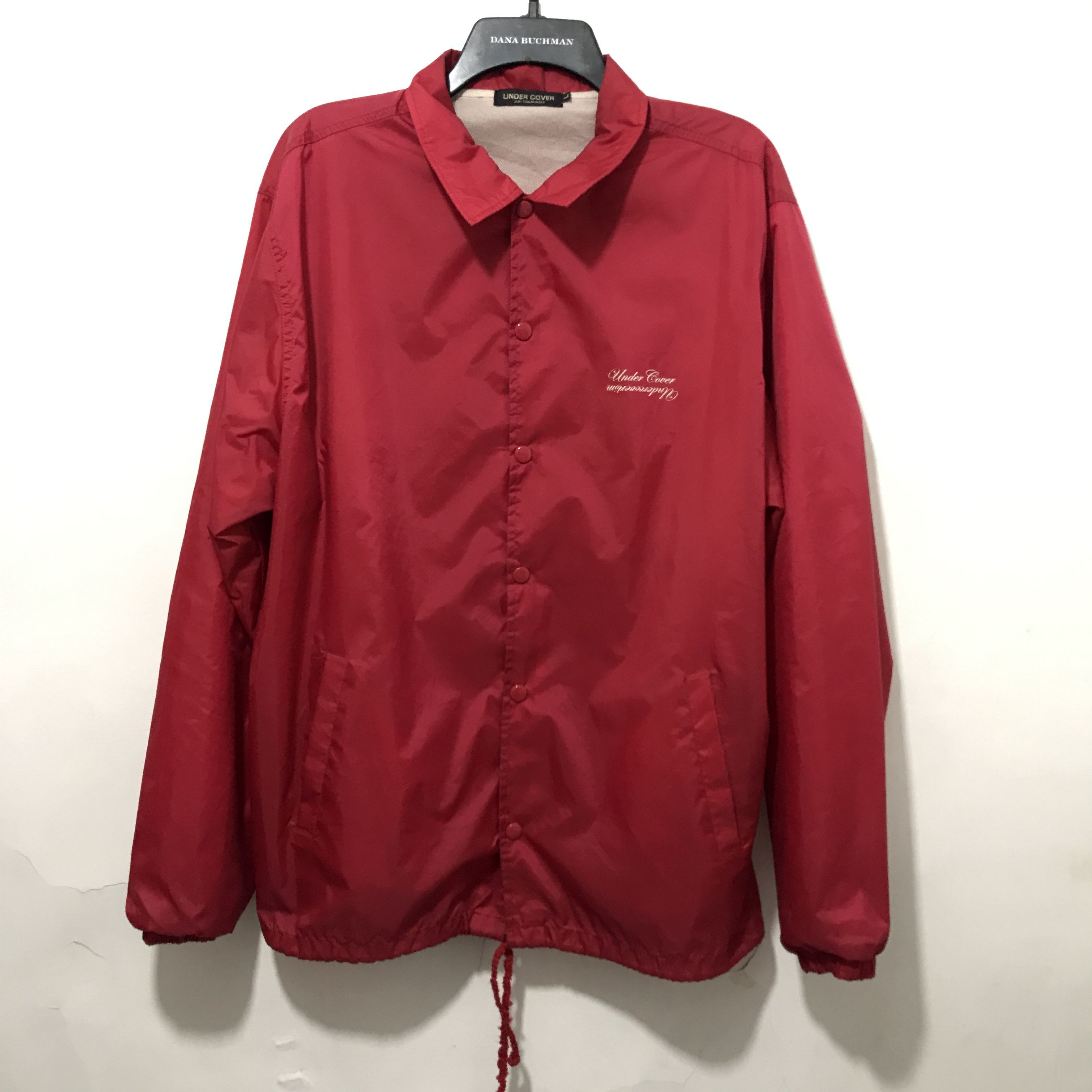 Jun Takahashi UNDERCOVER COACH JACKET RED Size US L / EU 52-54 / 3 - 1 Thumbnail