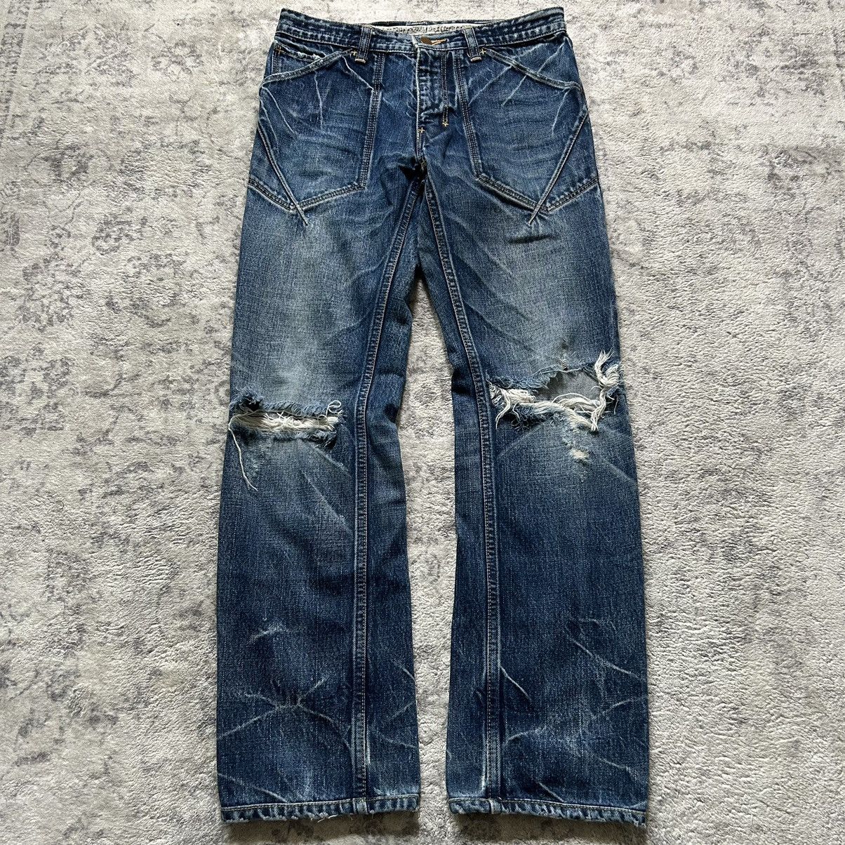 Number (N)ine Number Nine SS07 “Love, God, Murder” Pain Denim