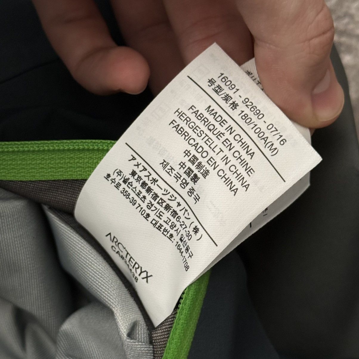 Arc'teryx Arcteryx 2016 Gore-Tex Shell Procline Beta LT Zip Jacket Size US M / EU 48-50 / 2 - 9 Thumbnail