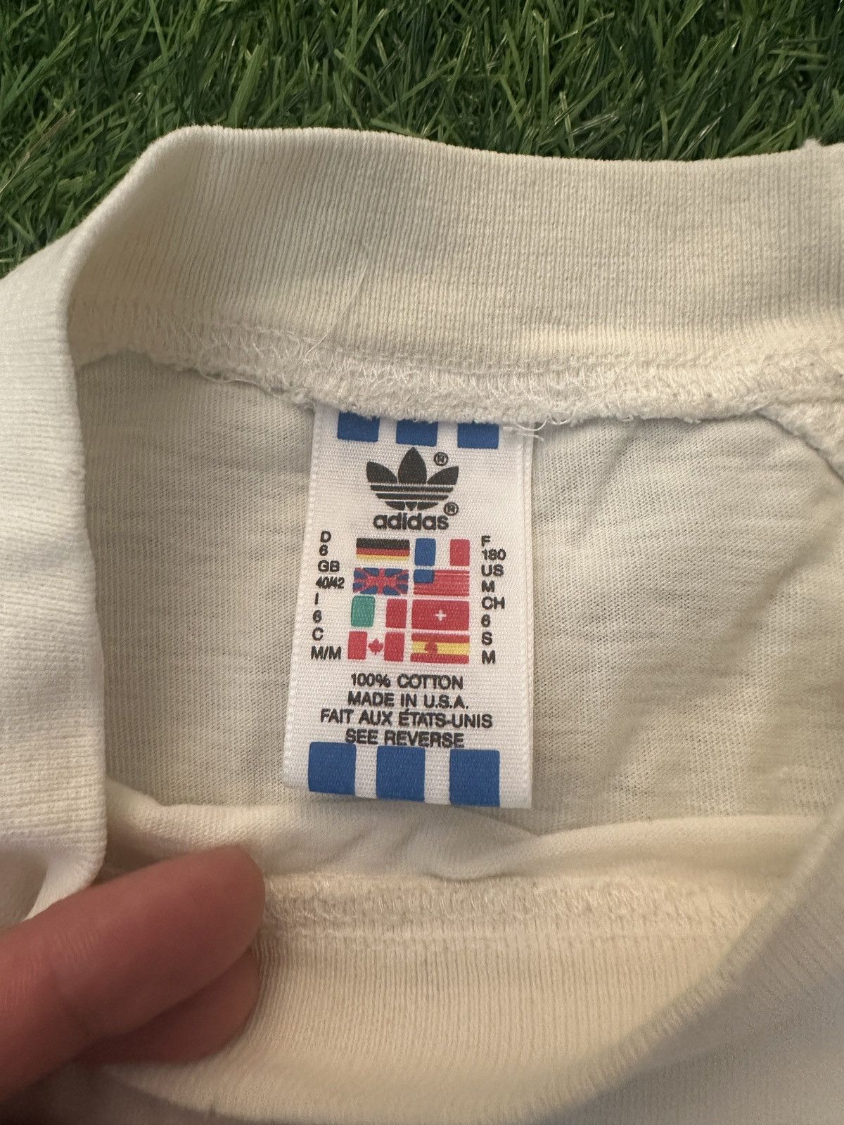 Adidas Vintage adidas rare tennis aint a game tee shirt size medium Size US M / EU 48-50 / 2 - 5 Thumbnail