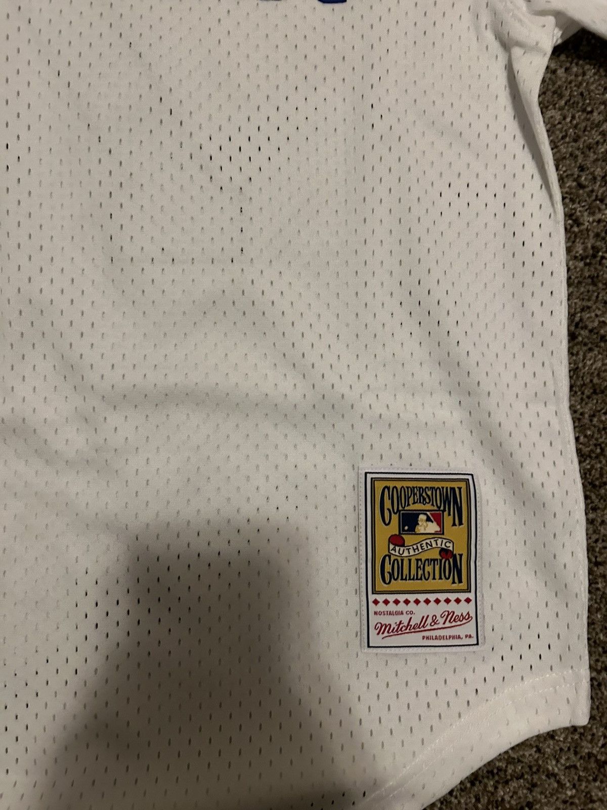 Mitchell & Ness Chicago White Sox Carlton Fisk 1981 Mesh BP Jersey Size XL Size US XL / EU 56 / 4 - 3 Thumbnail