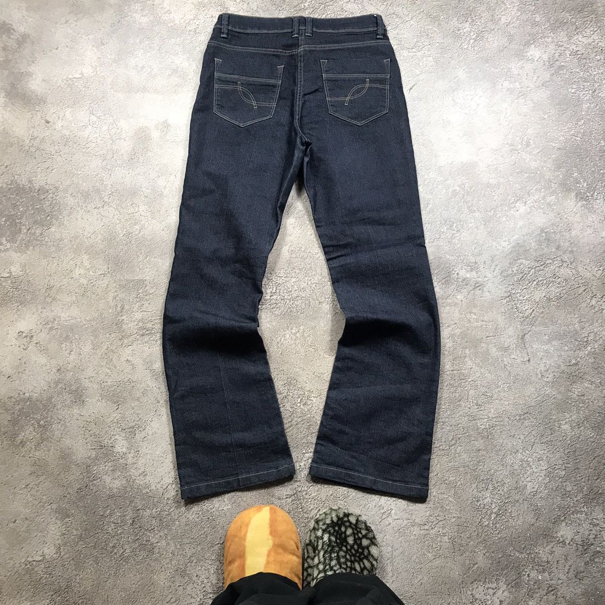 Japanese Brand vintage Faded Jeans japan distressed denim spring pants 90s Size 28" / US 6 / IT 42 - 4 Thumbnail