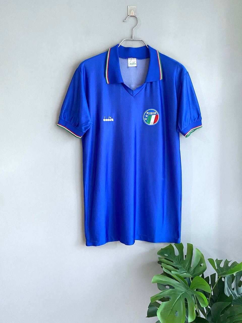 Diadora Italy National Team 1986-90 Football Soccer Jersey 7 MALDINI Size US M / EU 48-50 / 2 - 1 Thumbnail