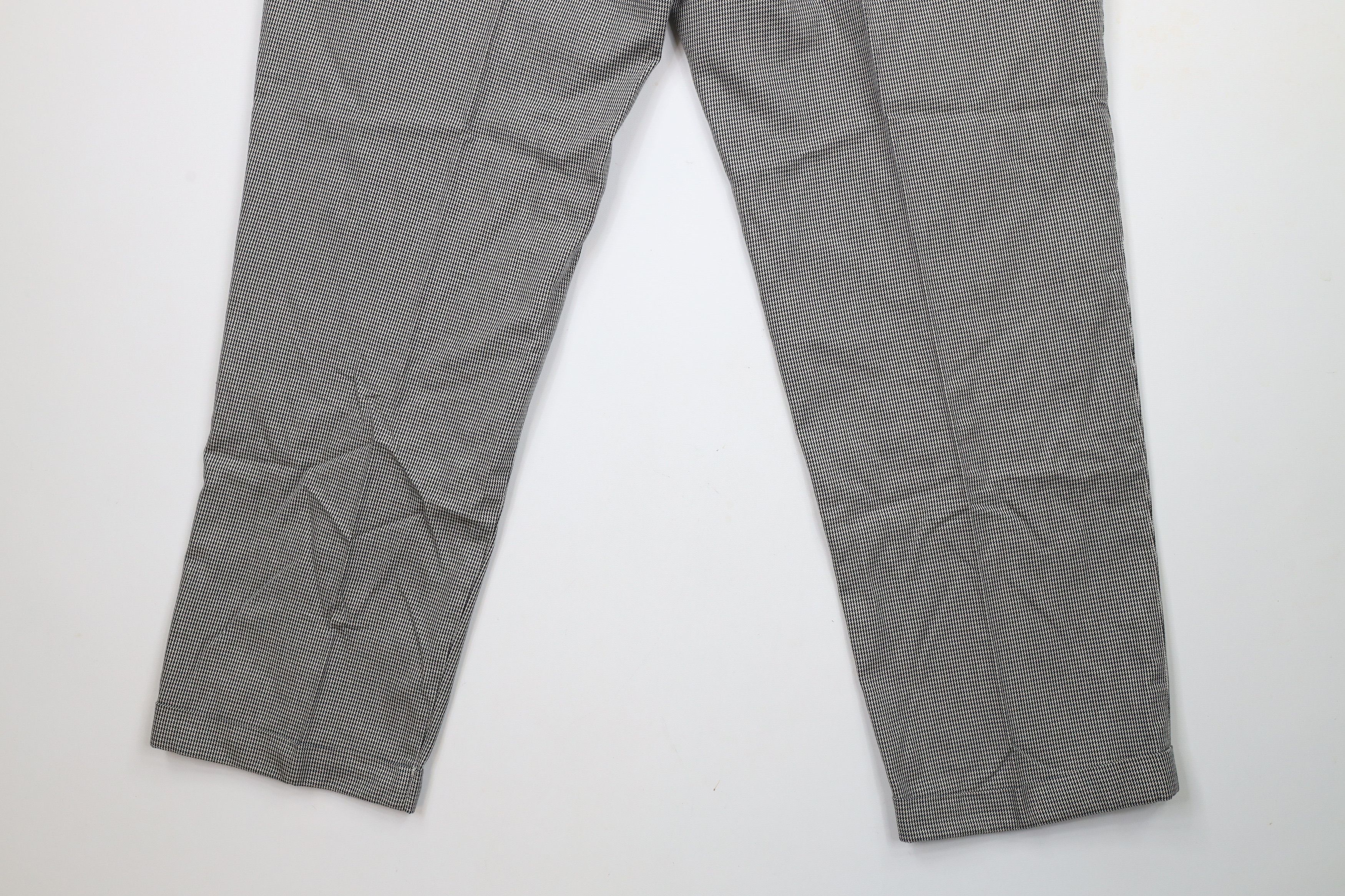 Vintage Vintage 90s Streetwear Cuffed Houndstooth Chino Pants Cotton Size US 34 / EU 50 - 12 Thumbnail