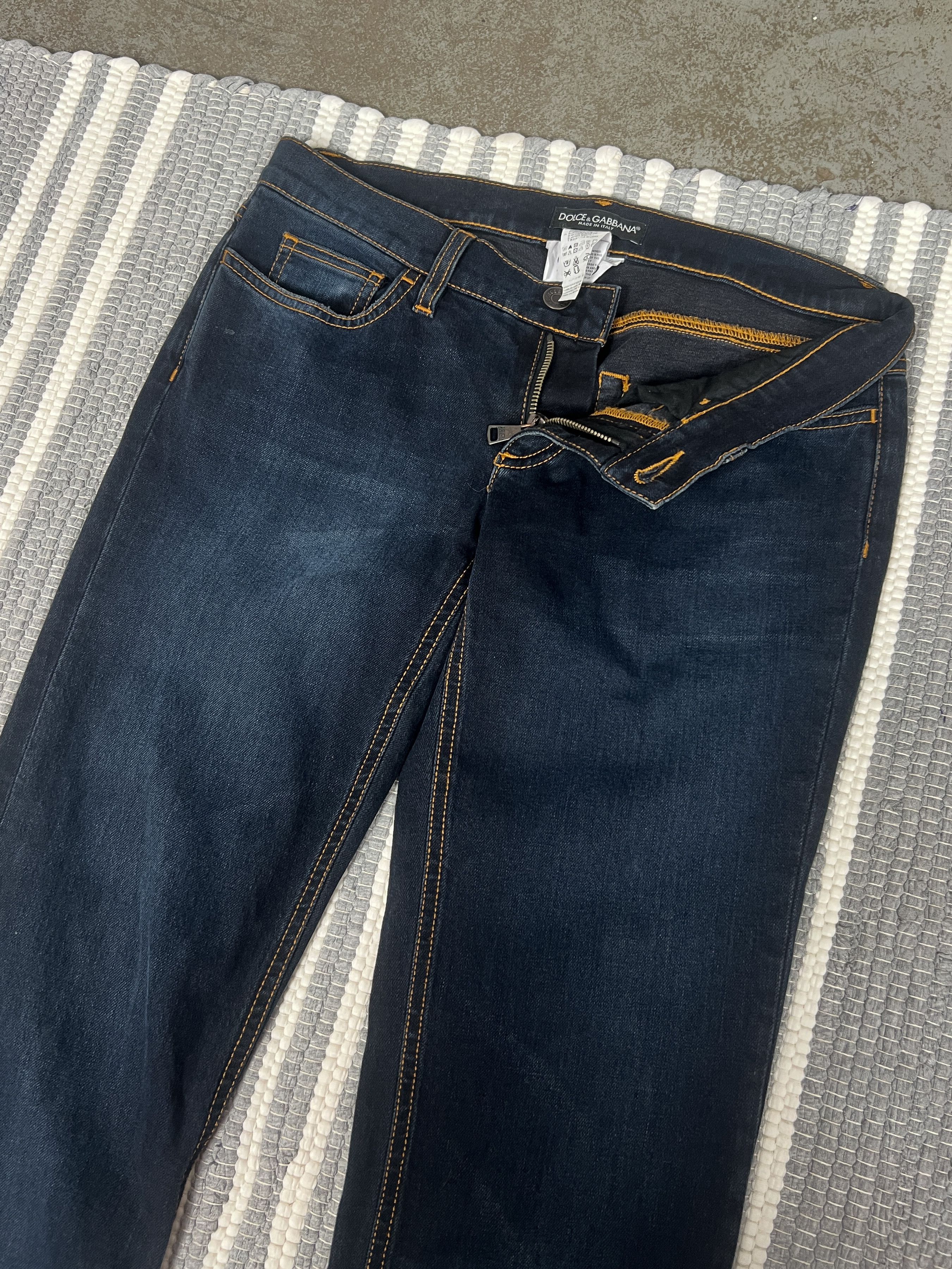 Dolce & Gabbana Vintage Dolce & Gabbana D&G Blue Denim Jeans Pants Size 27" / US 4 / IT 40 - 3 Thumbnail