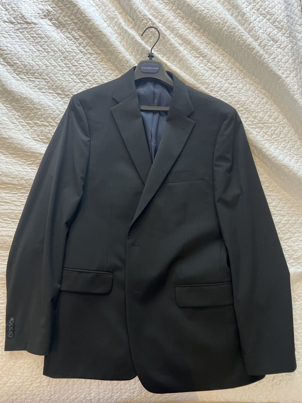 Tommy Hilfiger Tommy Hilfiger Black Blazer Size 44L - 2 Thumbnail