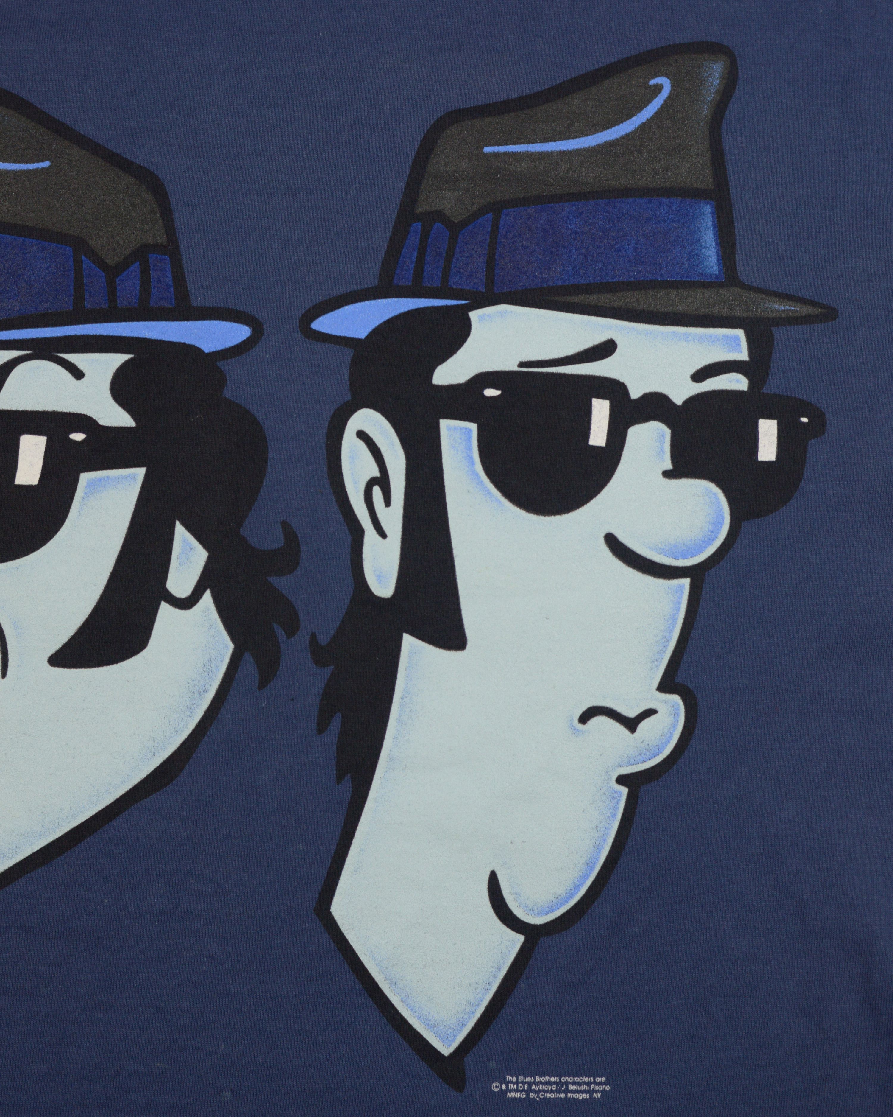 Vintage Vintage Blues Brothers 90s t shirt Size US L / EU 52-54 / 3 - 4 Thumbnail
