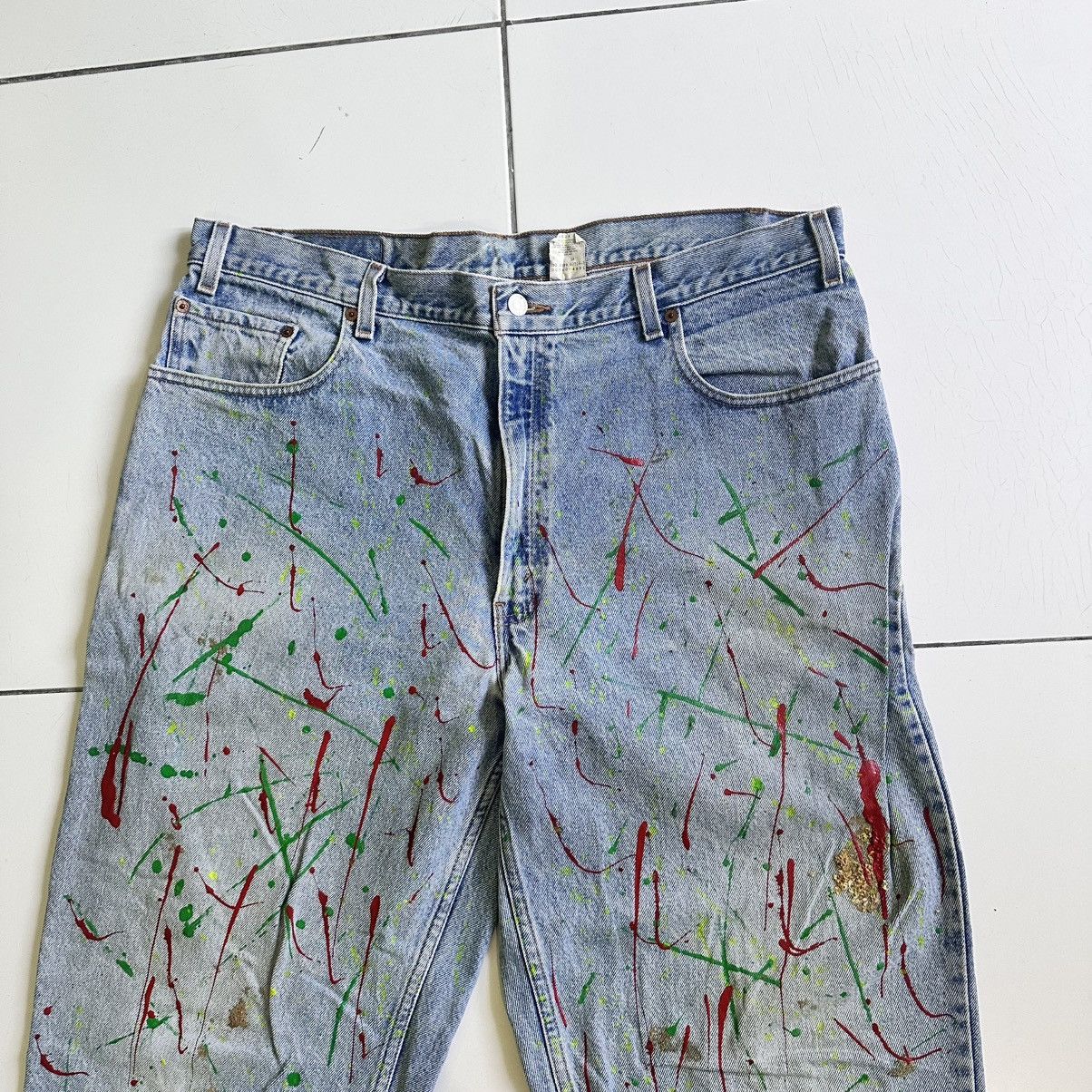 Levi's Vintage Clothing Vintage Levis splated paint good condtion. Size US 40 / EU 56 - 4 Thumbnail