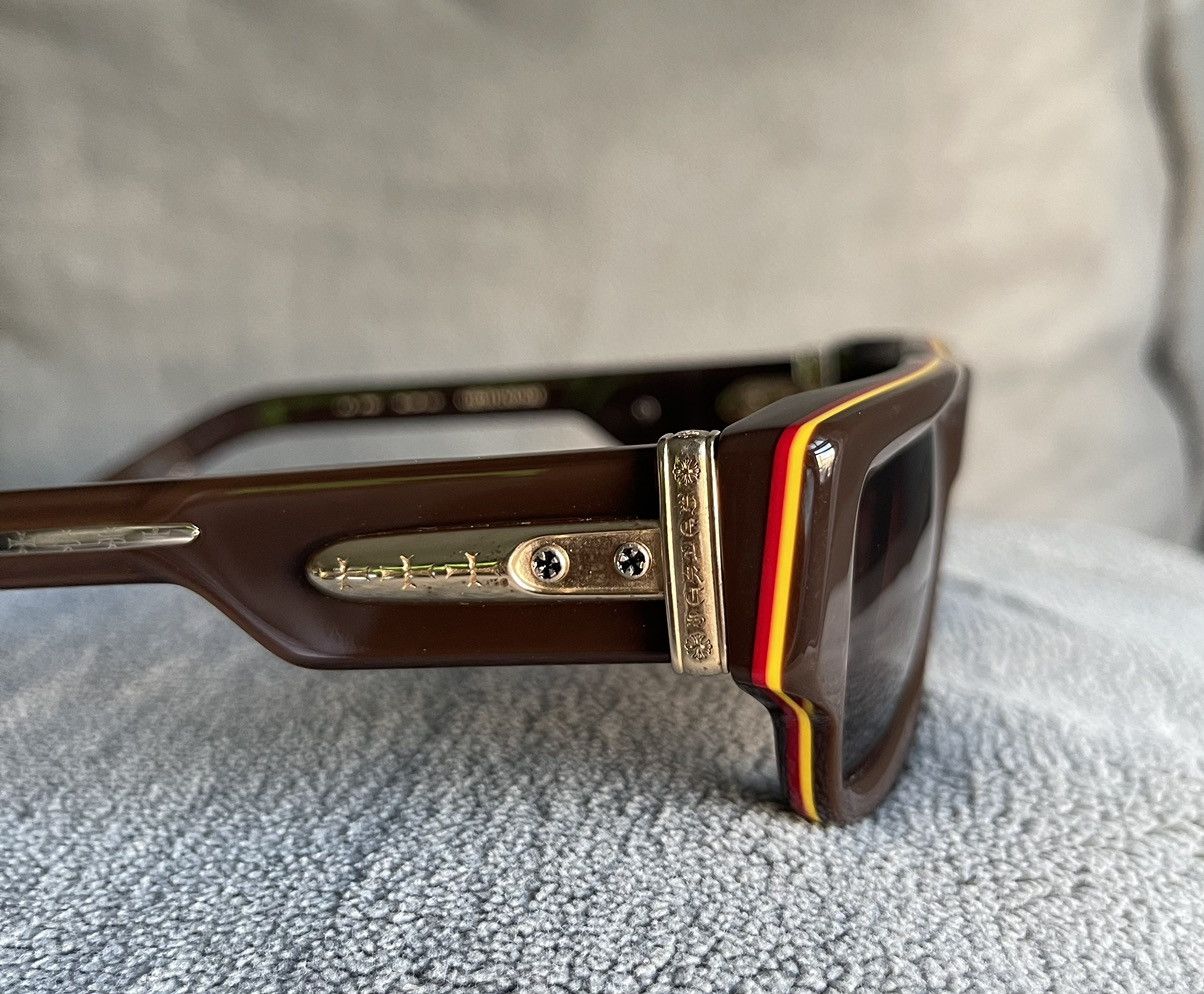 Chrome Hearts Chrome Hearts Sunglasses Brown Size ONE SIZE - 20 Thumbnail