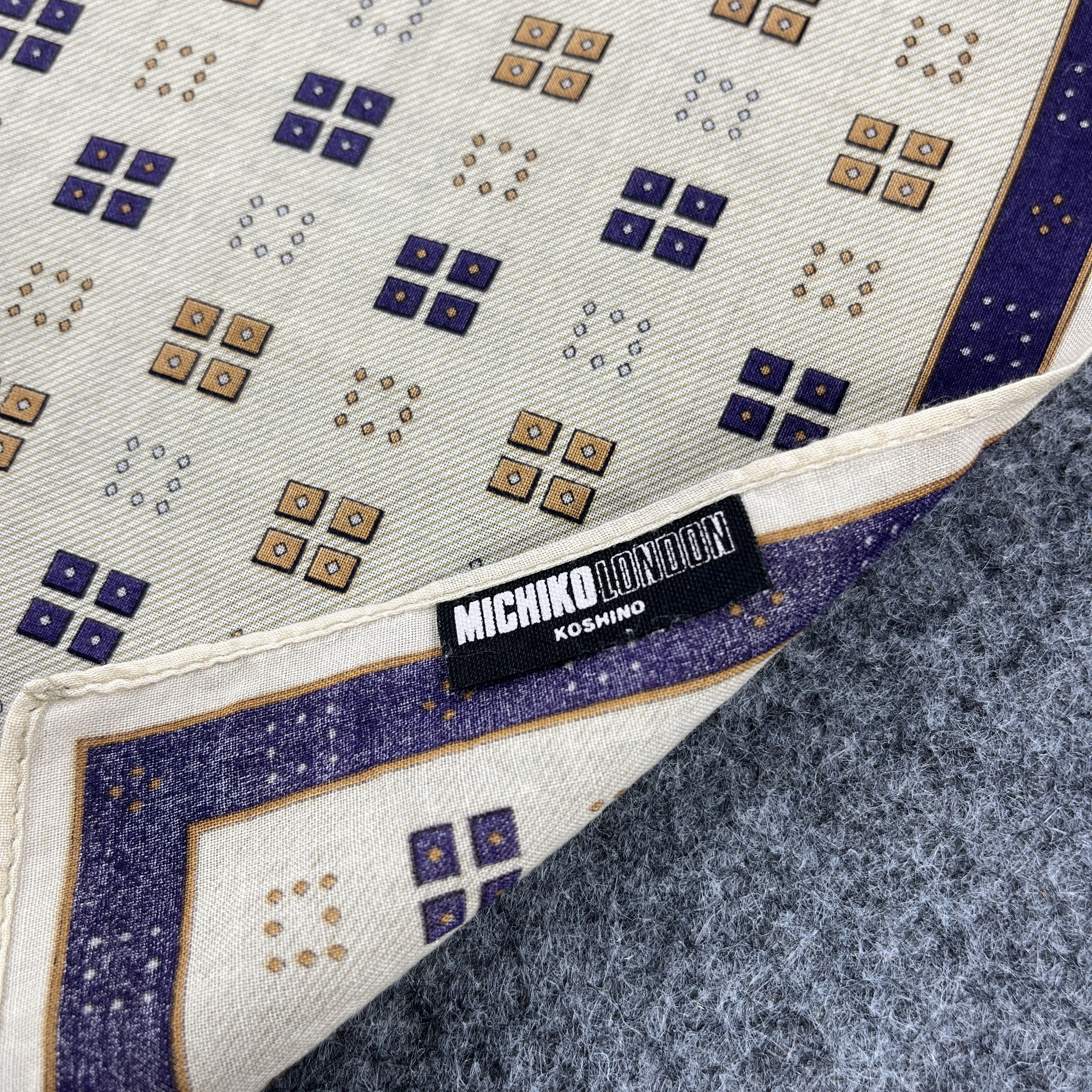 Michiko Koshino Michiko Koshino Handkerchief / Bandana / Neckerchief B525 Size ONE SIZE - 3 Thumbnail