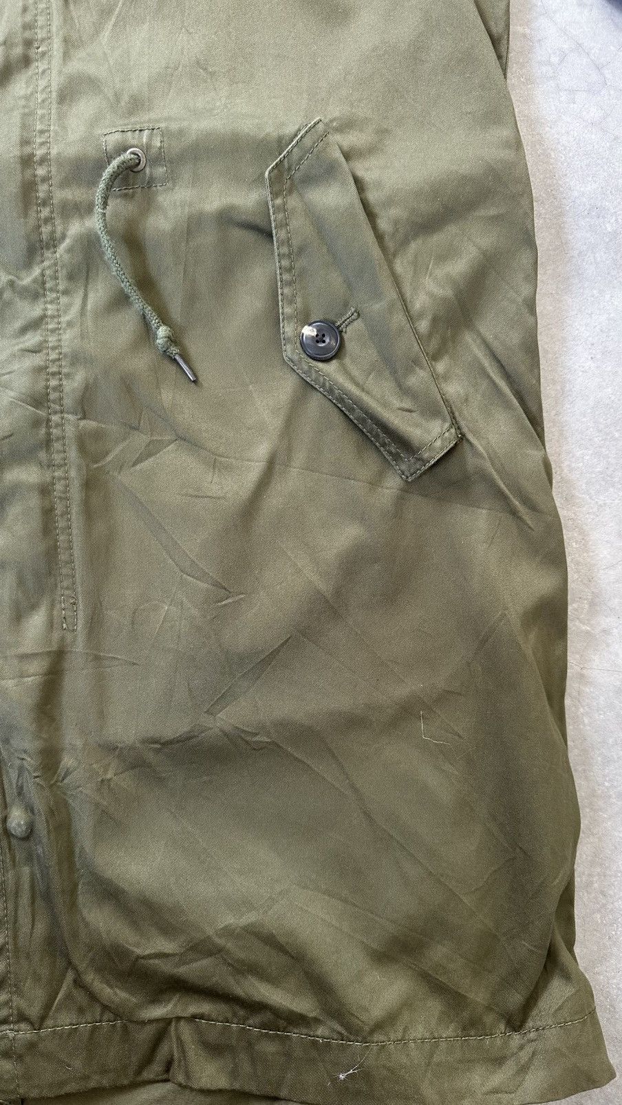 Other TAKEO KIKUCHI FISHTAIL ARMY GREEN PARKA Size US L / EU 52-54 / 3 - 3 Thumbnail