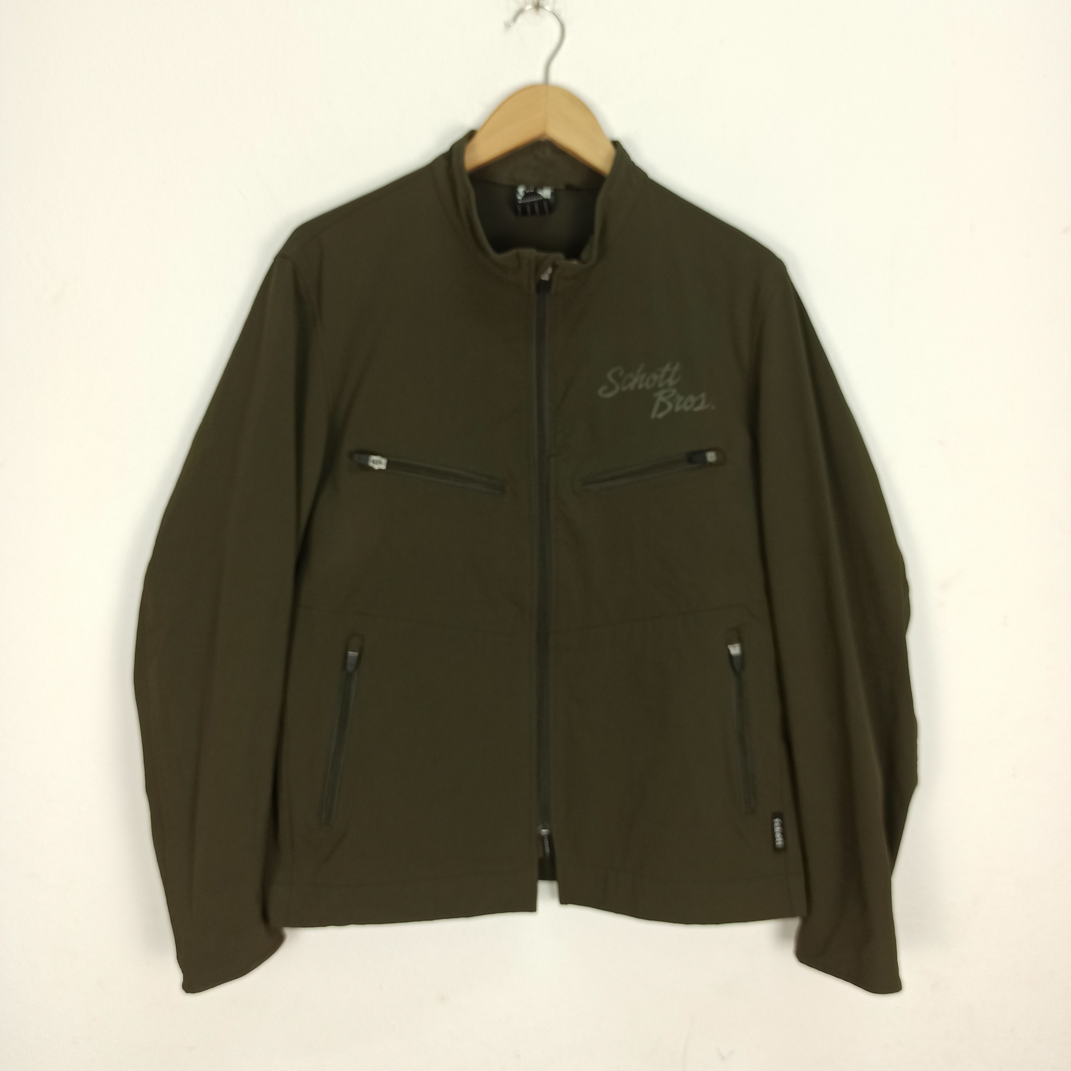 Indian Motorcycle Schott Cafe Racer Jacket Motorcycle Size US L / EU 52-54 / 3 - 2 Thumbnail