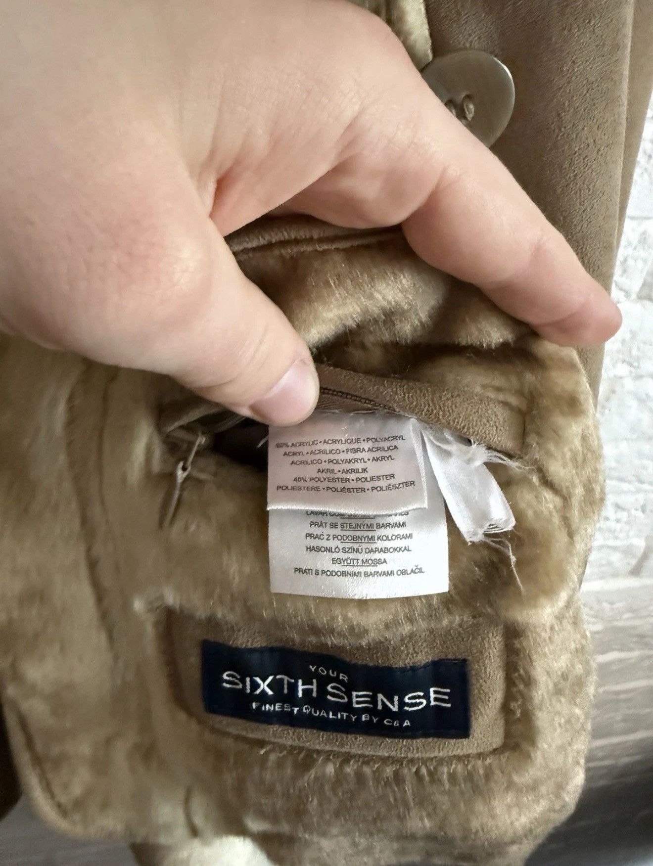 Other Your Sixth Sense Sheepskin Afgan Coat Sz L Size L / US 10 / IT 46 - 5 Thumbnail