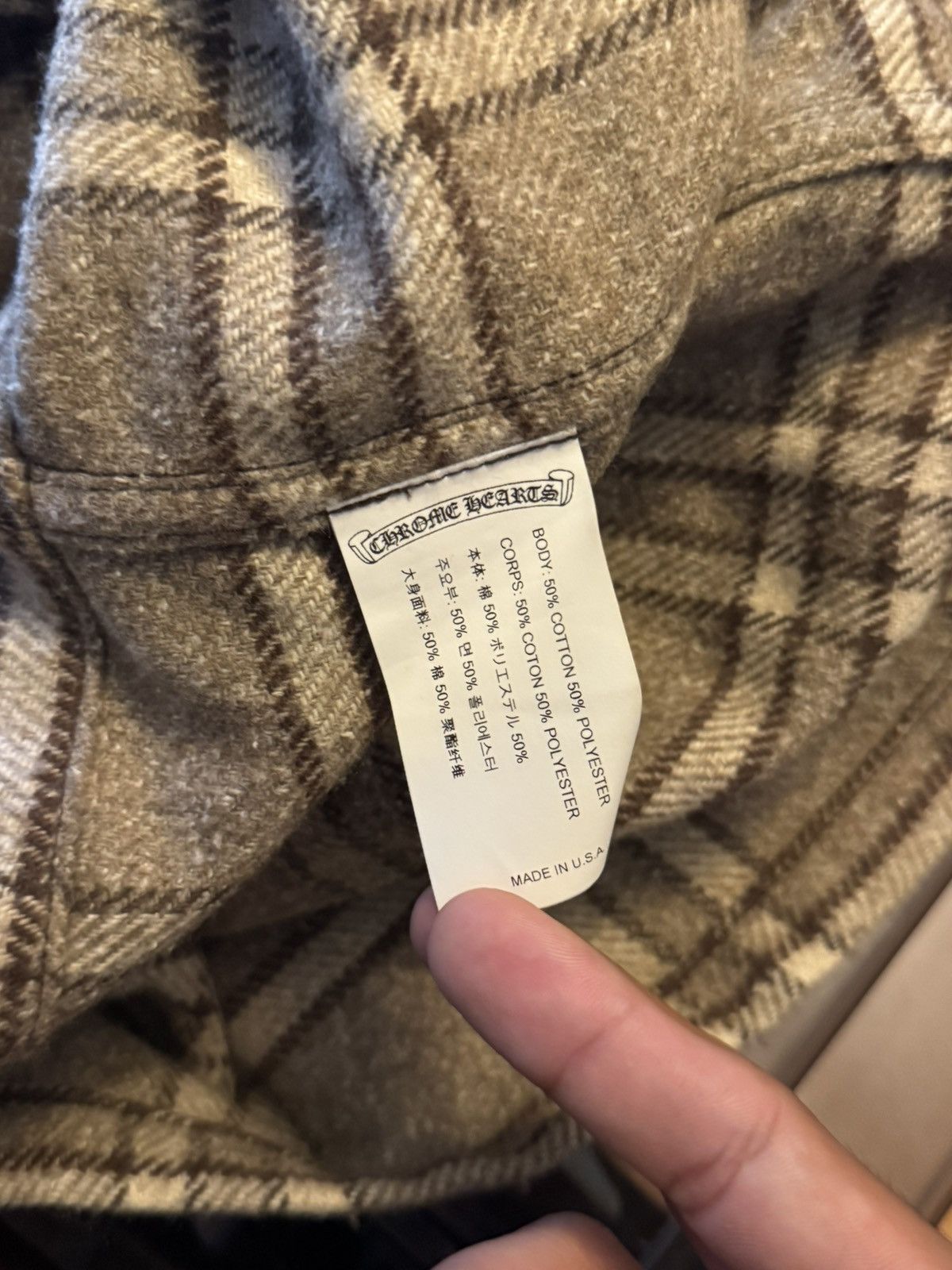 Chrome Hearts Chrome Hearts Workdog Button Up Flannel Size US M / EU 48-50 / 2 - 7 Thumbnail