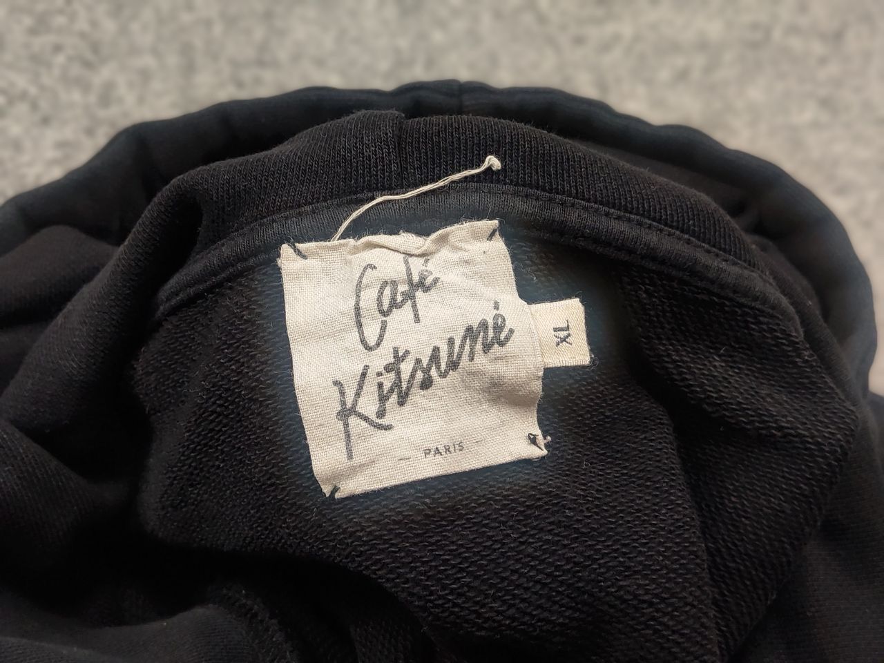 Maison Kitsune Maison Kitsune cafe Paris Black Logo Comfort Hoodie Size US L / EU 52-54 / 3 - 16 Thumbnail
