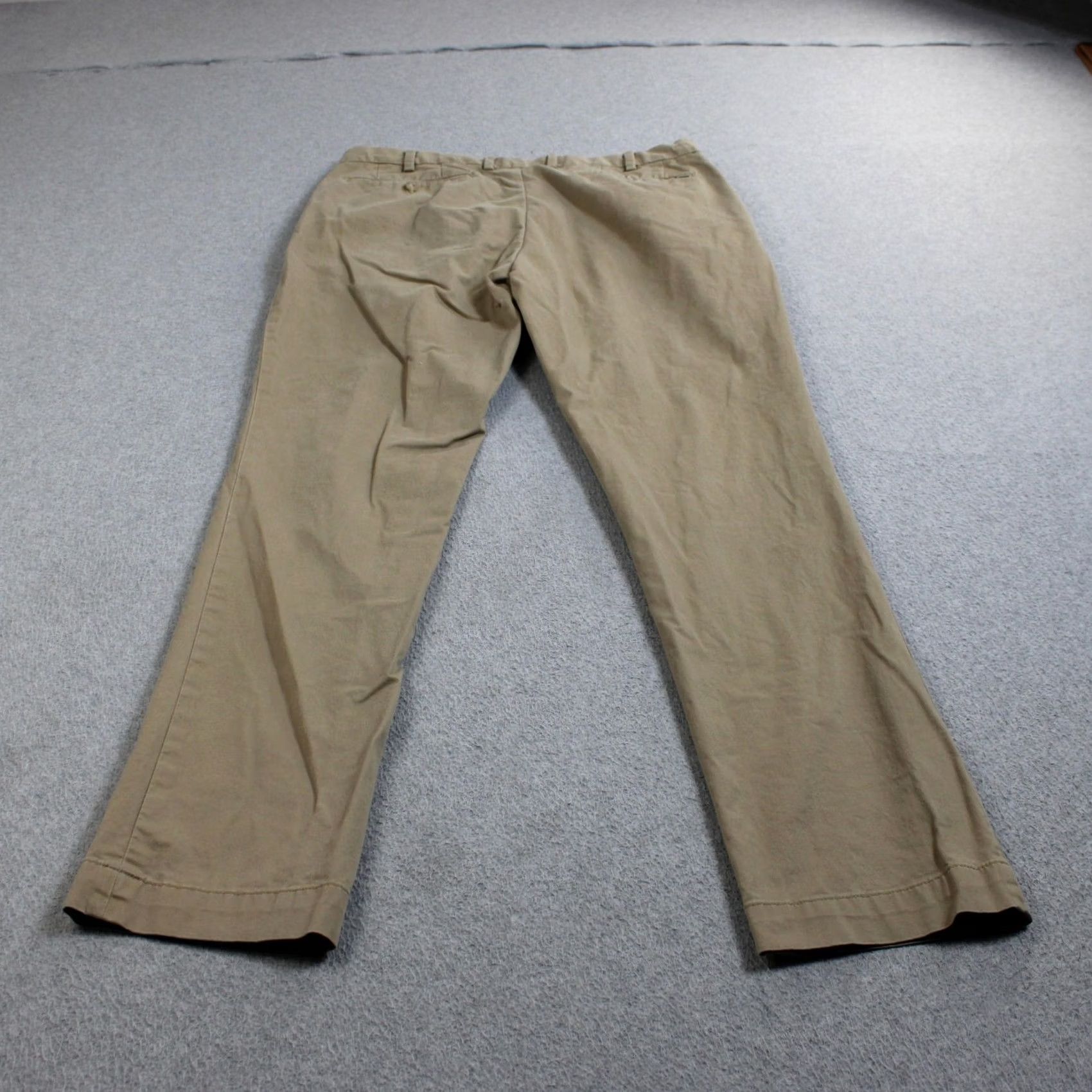 Polo Ralph Lauren Polo Ralph Lauren Pants Men 34x32 Beige Stretch Slim Chino Academia Heritage Slit Pockets Flat Front Casual Business Womens? Size US S / EU 44-46 / 1 - 2 Thumbnail