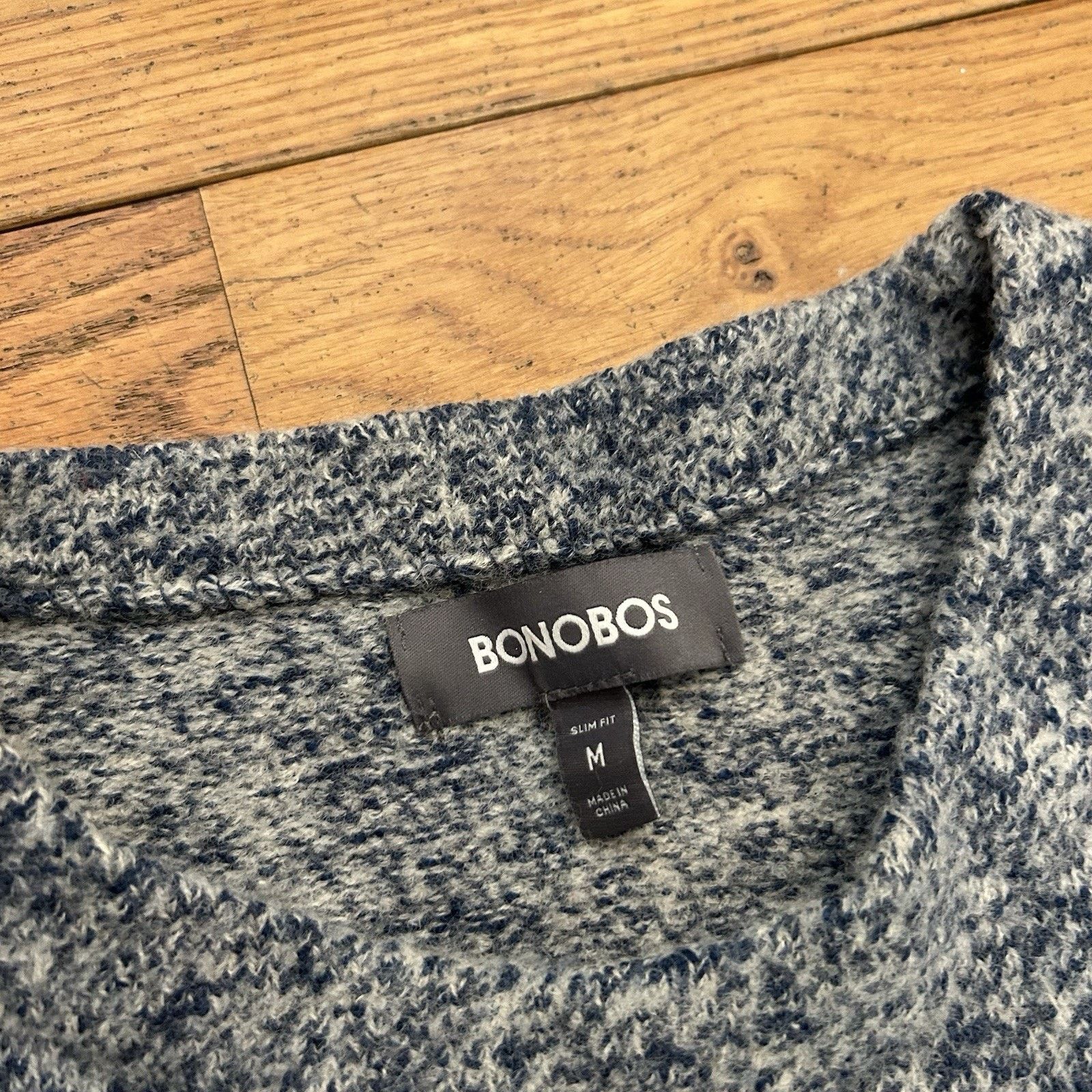 Bonobos Bonobos Merino Wool Knit Speckled Oversized Sweater Medium Size US M / EU 48-50 / 2 - 3 Thumbnail