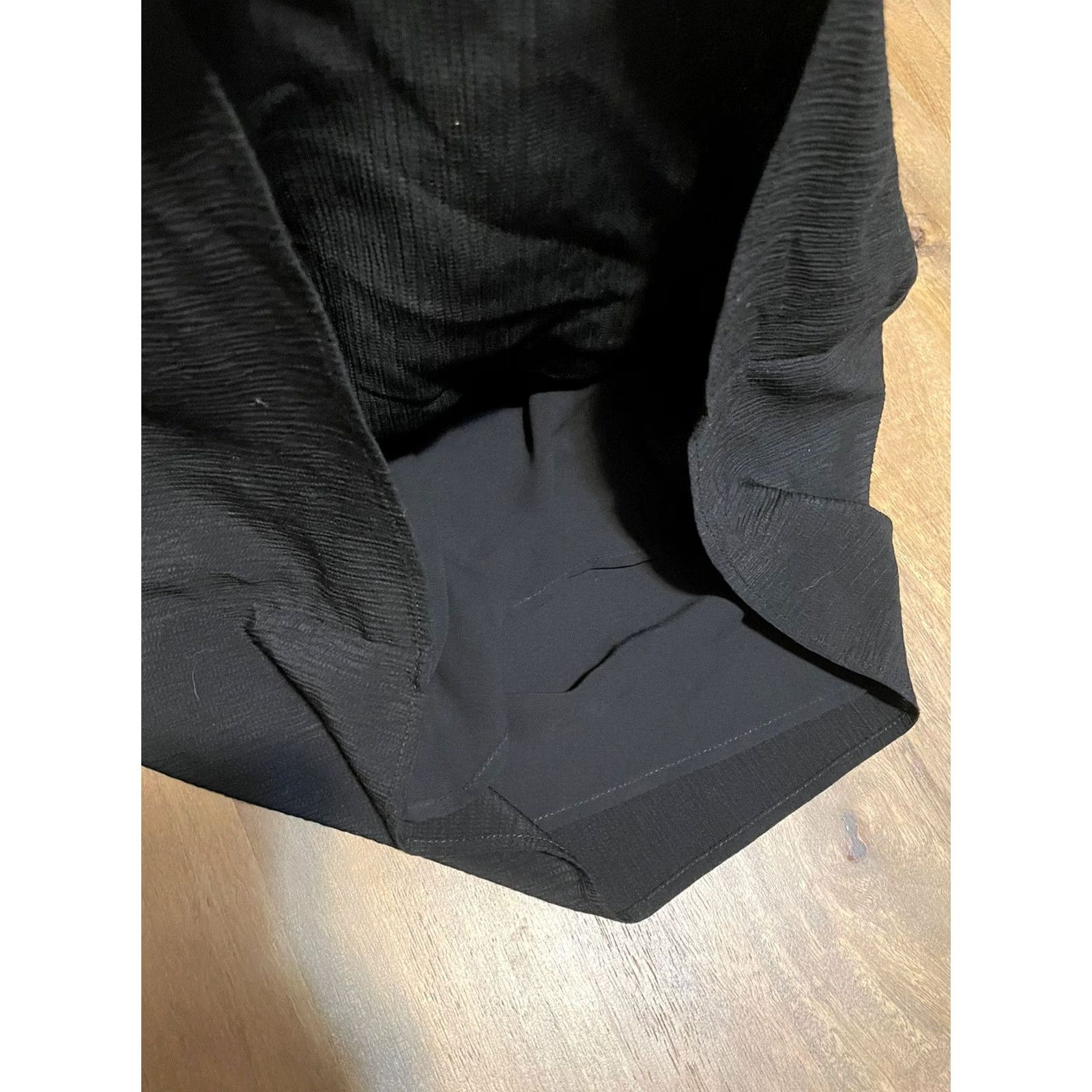 Allsaints AllSaints Woman’s Black Tonya Cap Sleeve Sheath Dress Size 2 Pleated Lined Size XS / US 0-2 / IT 36-38 - 5 Thumbnail