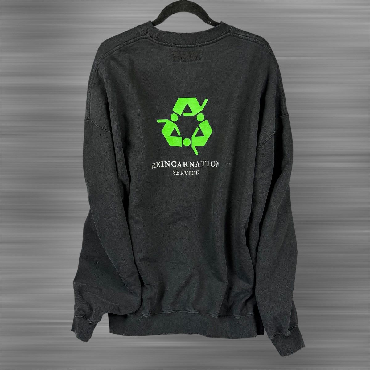 Vetements Vetements ‘I’m not doing shit today.’ Oversized Sweater Size US L / EU 52-54 / 3 - 5 Thumbnail