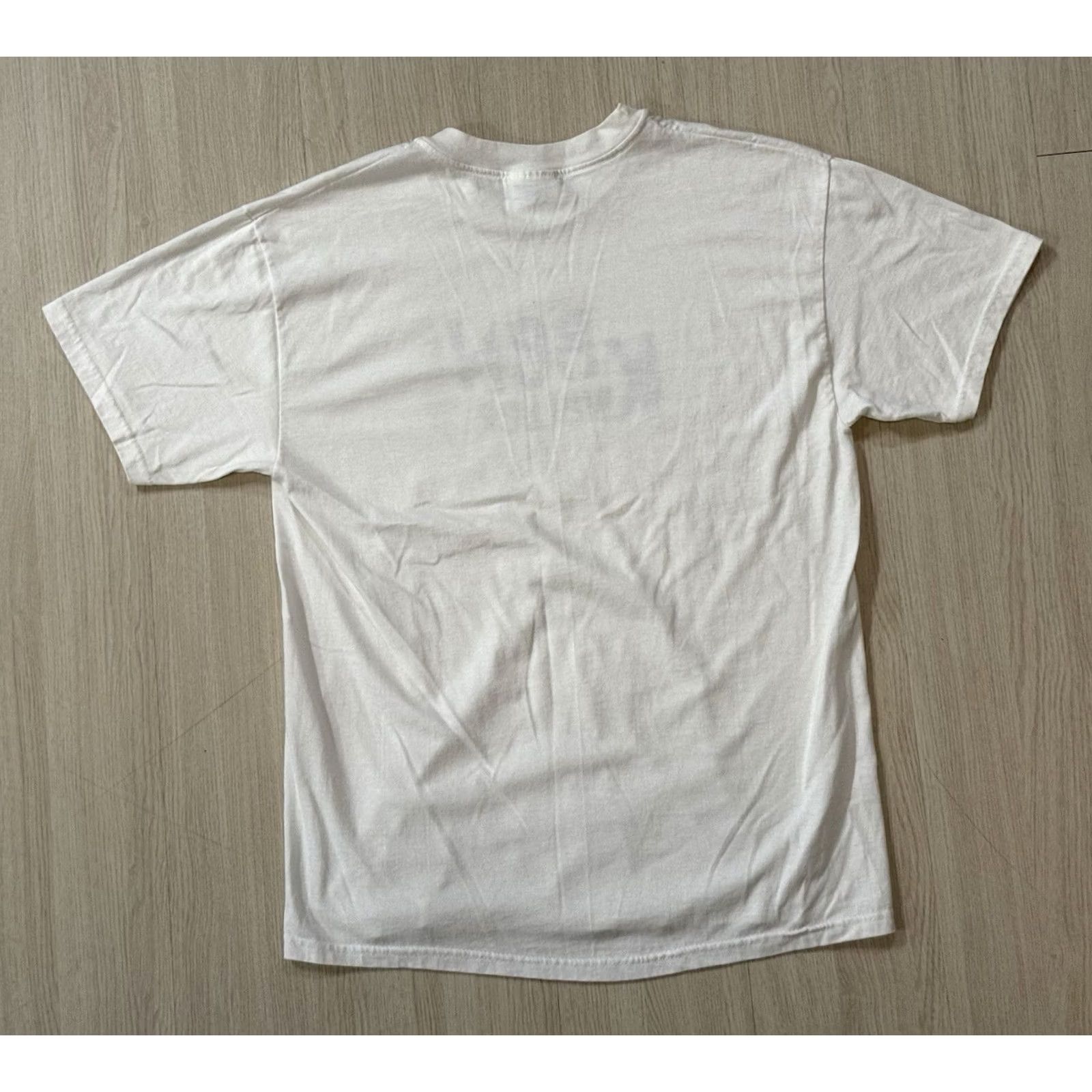 Hanes VINTAGE Ben Kweller Rocket Ship Shirt M White Hanes Heavyweight 50/50 Rocketeer Sha Sha Tour 2002 USA Texas Men's/Womens Size US M / EU 48-50 / 2 - 2 Thumbnail