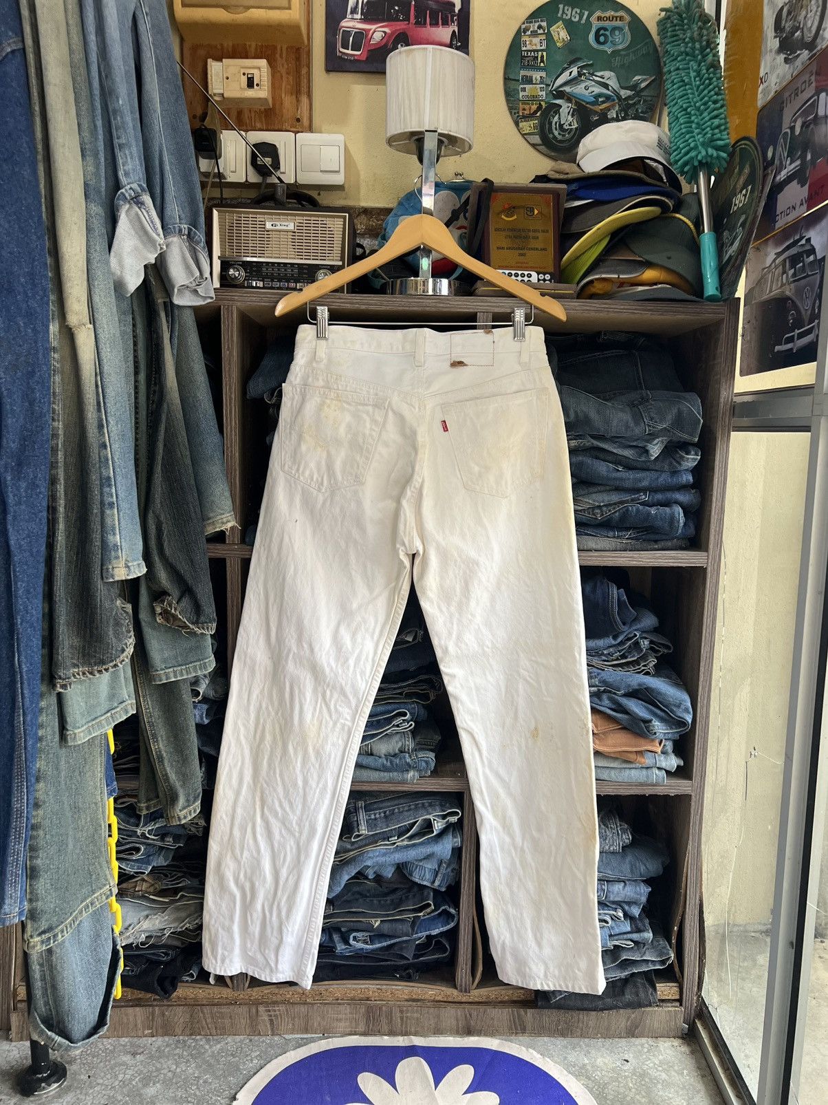 Levi's Vintage Clothing 🔥Vintage Levis 501 Button 520 Denim Size US 31 - 3 Thumbnail