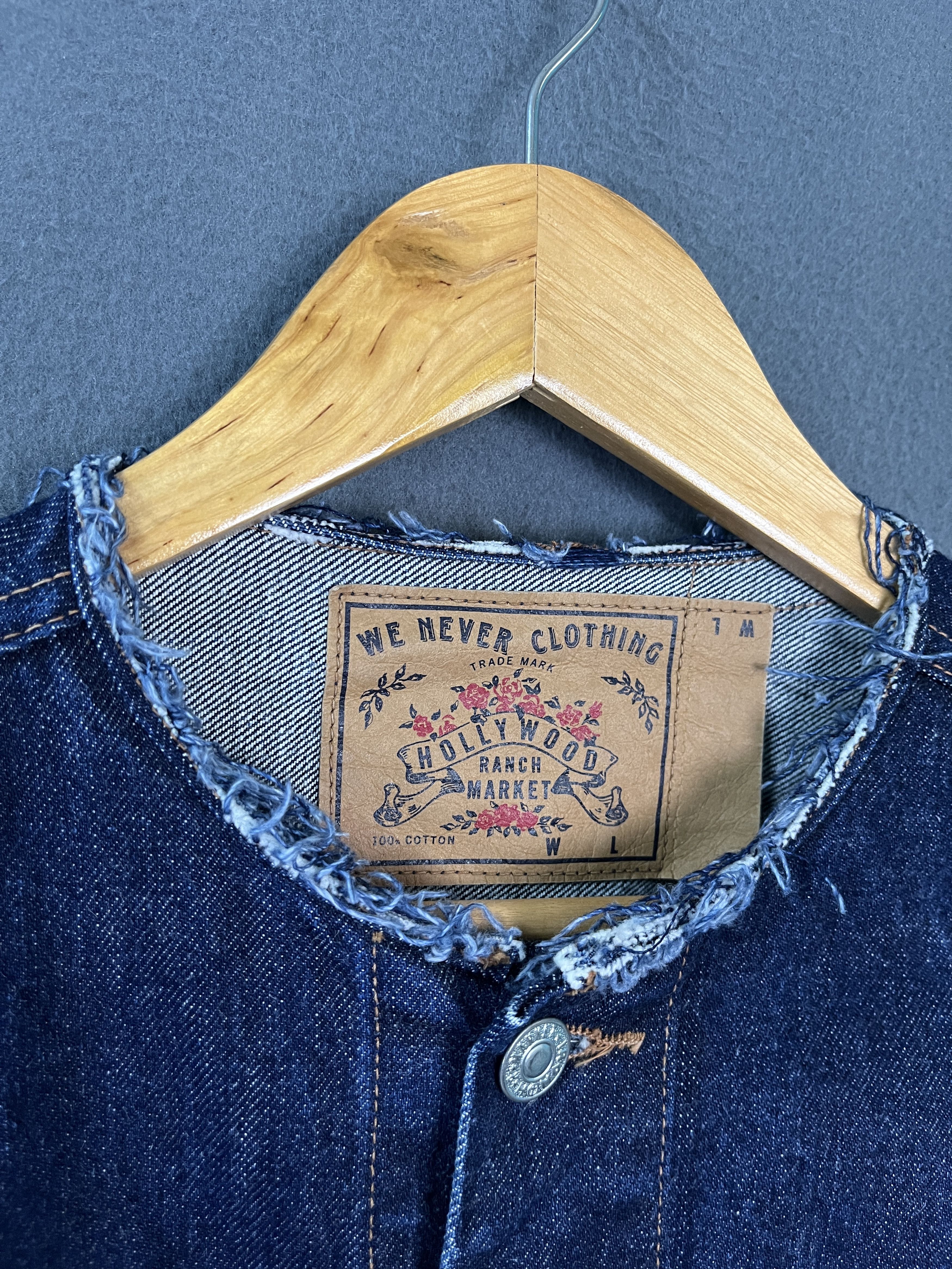 Blue Blue Japan × HOLLYWOOD RANCH MARKET × Japanese Brand HR Market Type 3 Trucker Jacket Made in Japan Size US S / EU 44-46 / 1 - 8 Thumbnail