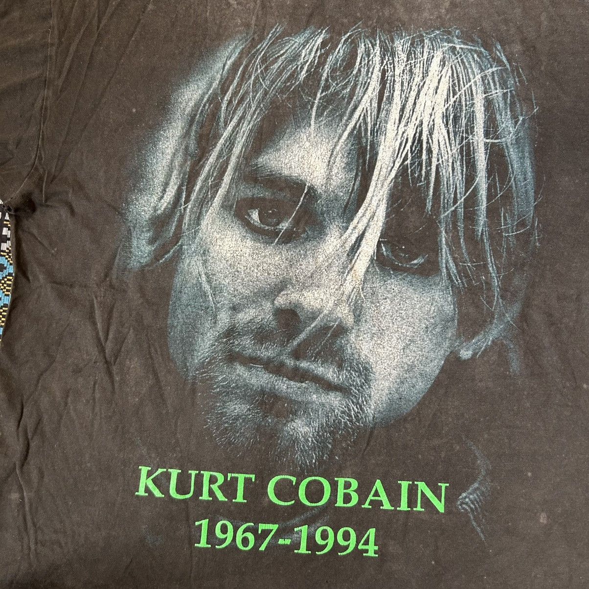 Vintage Vintage Rare Kurt Cobain Memorial Tee Size US L / EU 52-54 / 3 - 3 Thumbnail