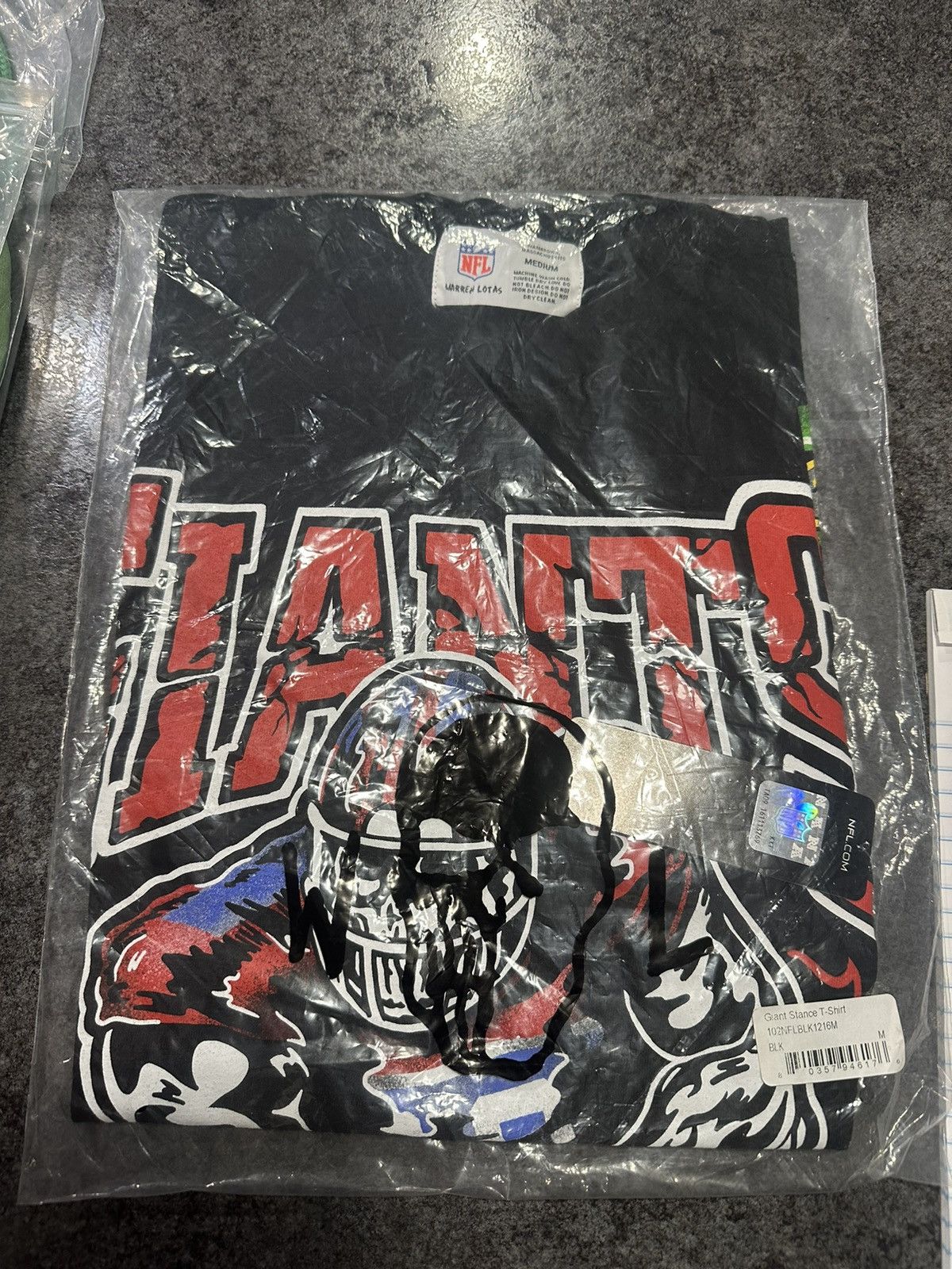 Warren Lotas Warren Lotas New York Giant Stance T-Shirt size Medium Size US M / EU 48-50 / 2 - 2 Thumbnail