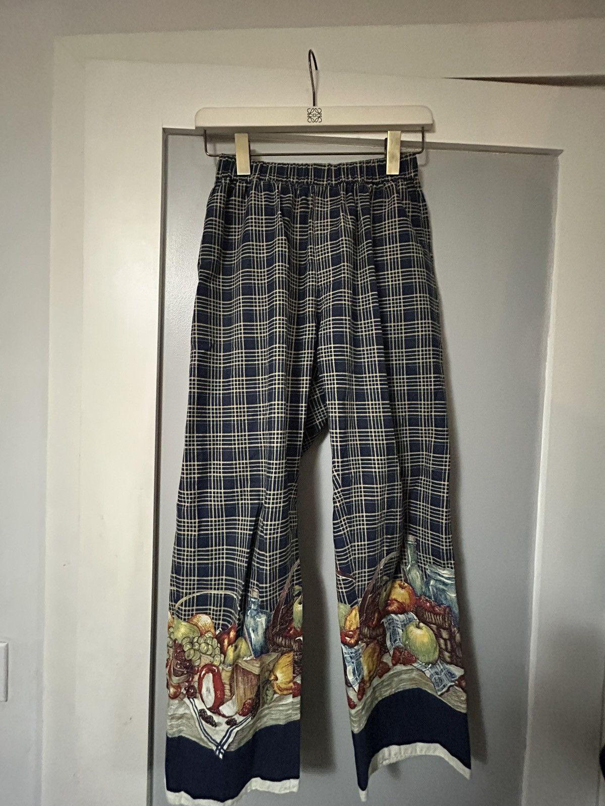 Vintage deadstock cropped picnic pant